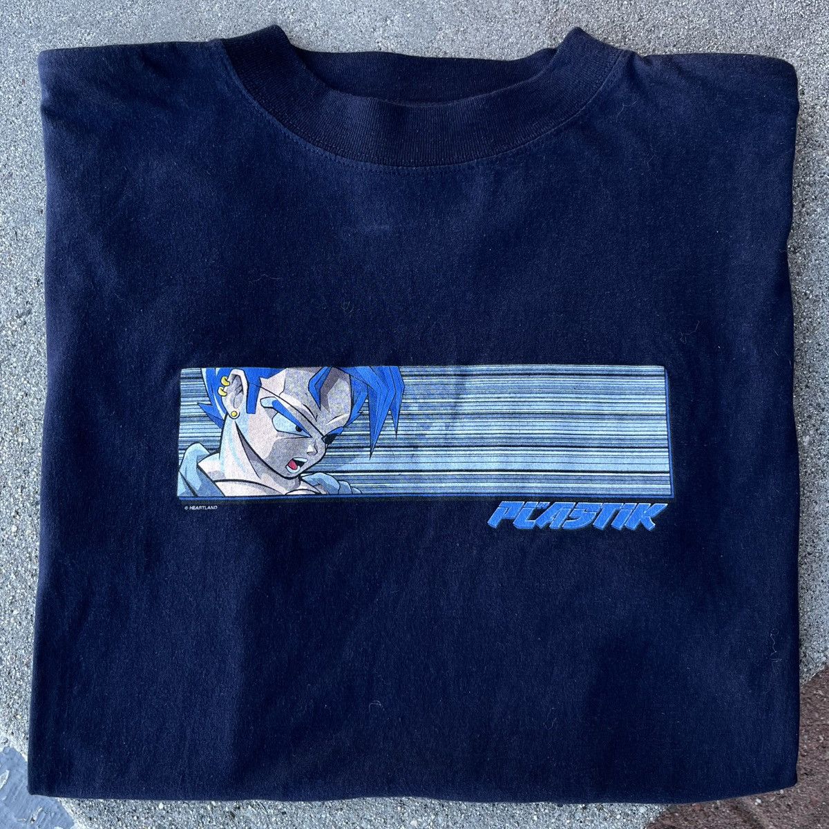 Anime × Vintage Vintage 90’s Early 00’s Plastik ‘Trunks’ Box Logo Tee Sz XL Size US XL / EU 56 / 4 - 2 Thumbnail