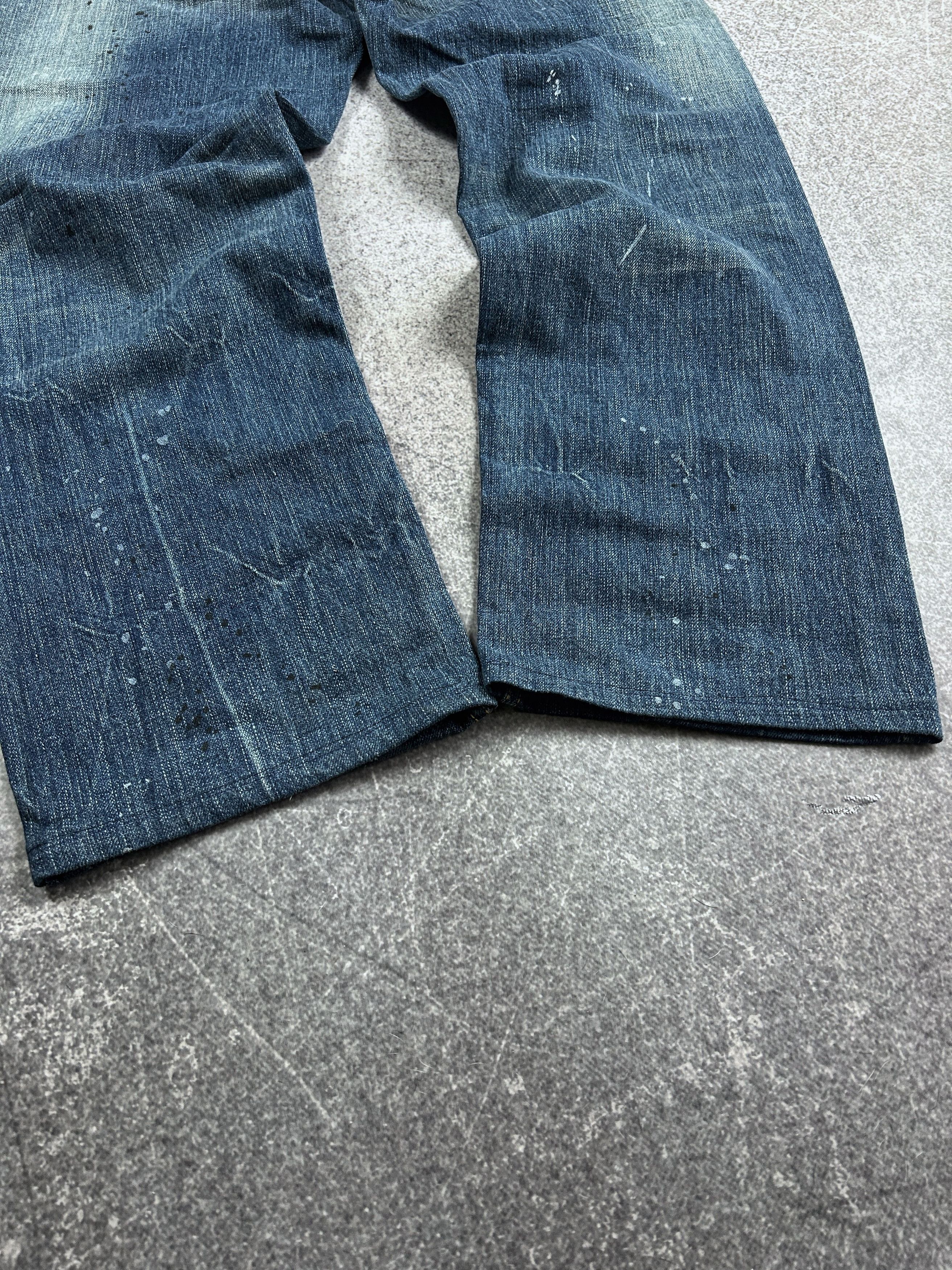 Designer VTG Balenciaga Rick Owens Style Washed Jeans 90s Y2K Size US 30 / EU 46 - 4 Thumbnail