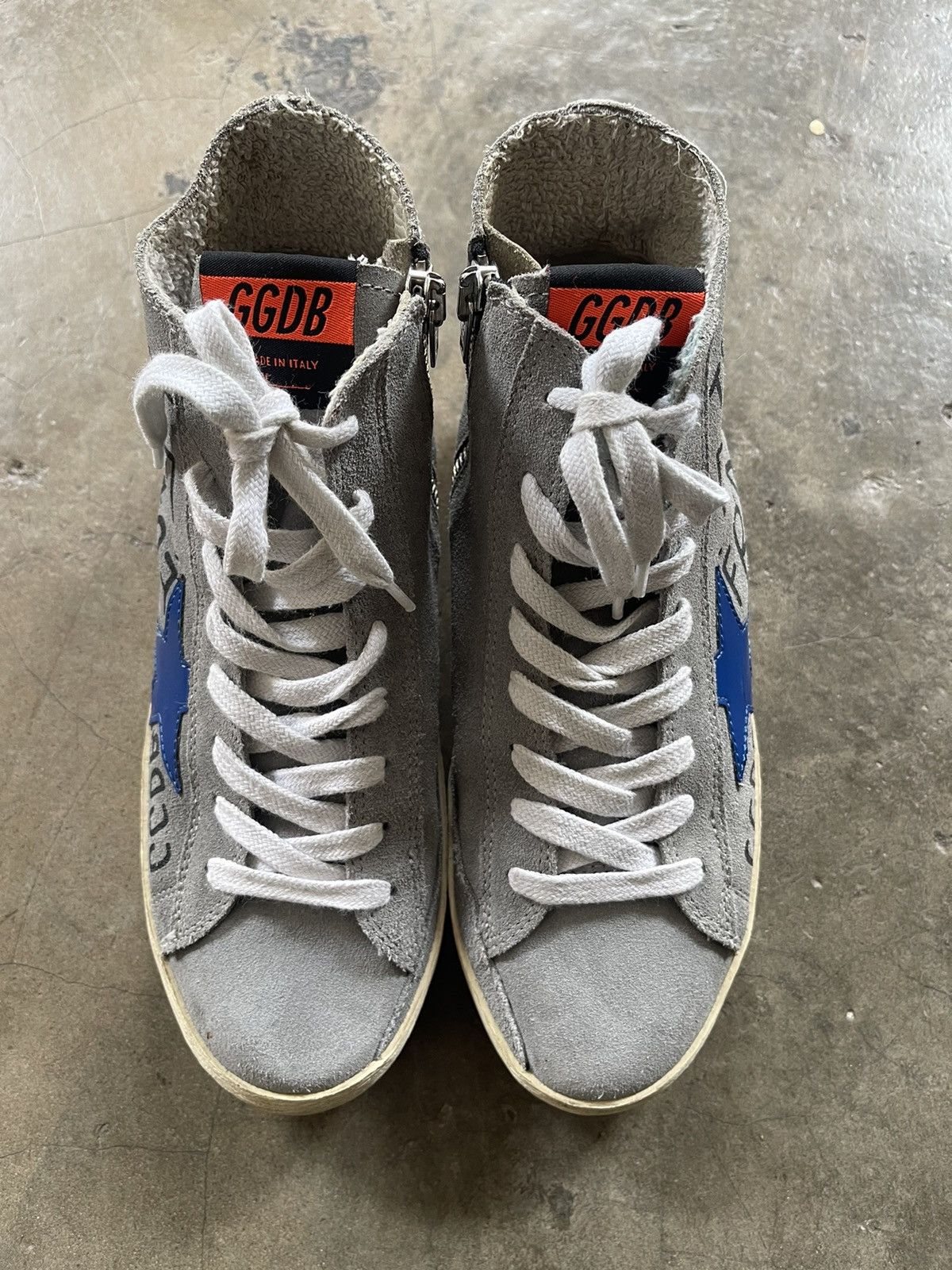 Golden Goose Golden Goose Francy Hi Top Sneakers Size US 5 / IT 35 - 2 Thumbnail