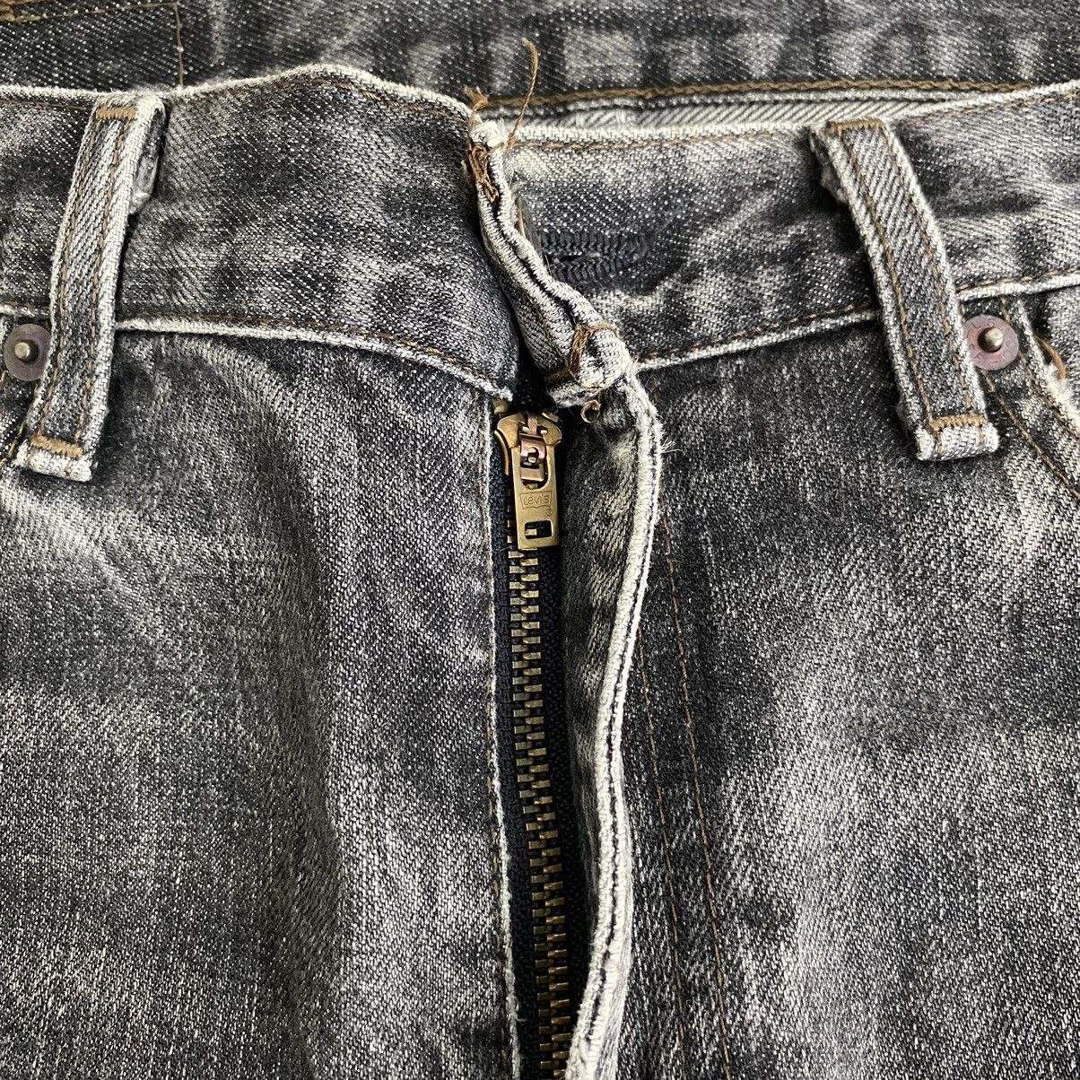 Levi's VTG 2003 Levi’s 505 Faded Grey Denim Jeans Size US 32 / EU 48 - 11 Thumbnail