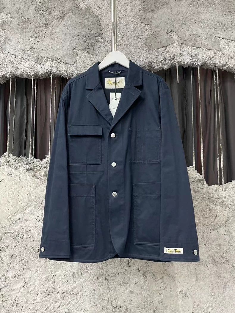 Dior Dior × Denim Tears Suit Jacket-dmc Size US M / EU 48-50 / 2 - 1 Thumbnail