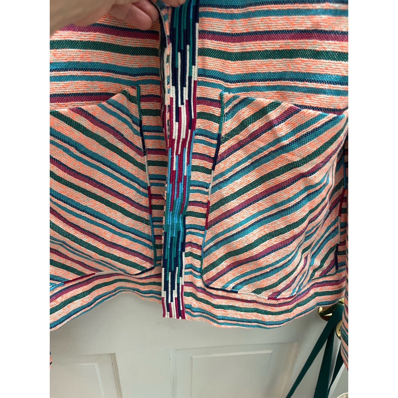 Zara Zara Striped Button Down Overshirt Jacket Women’s Small Size S / US 4 / IT 40 - 7 Thumbnail