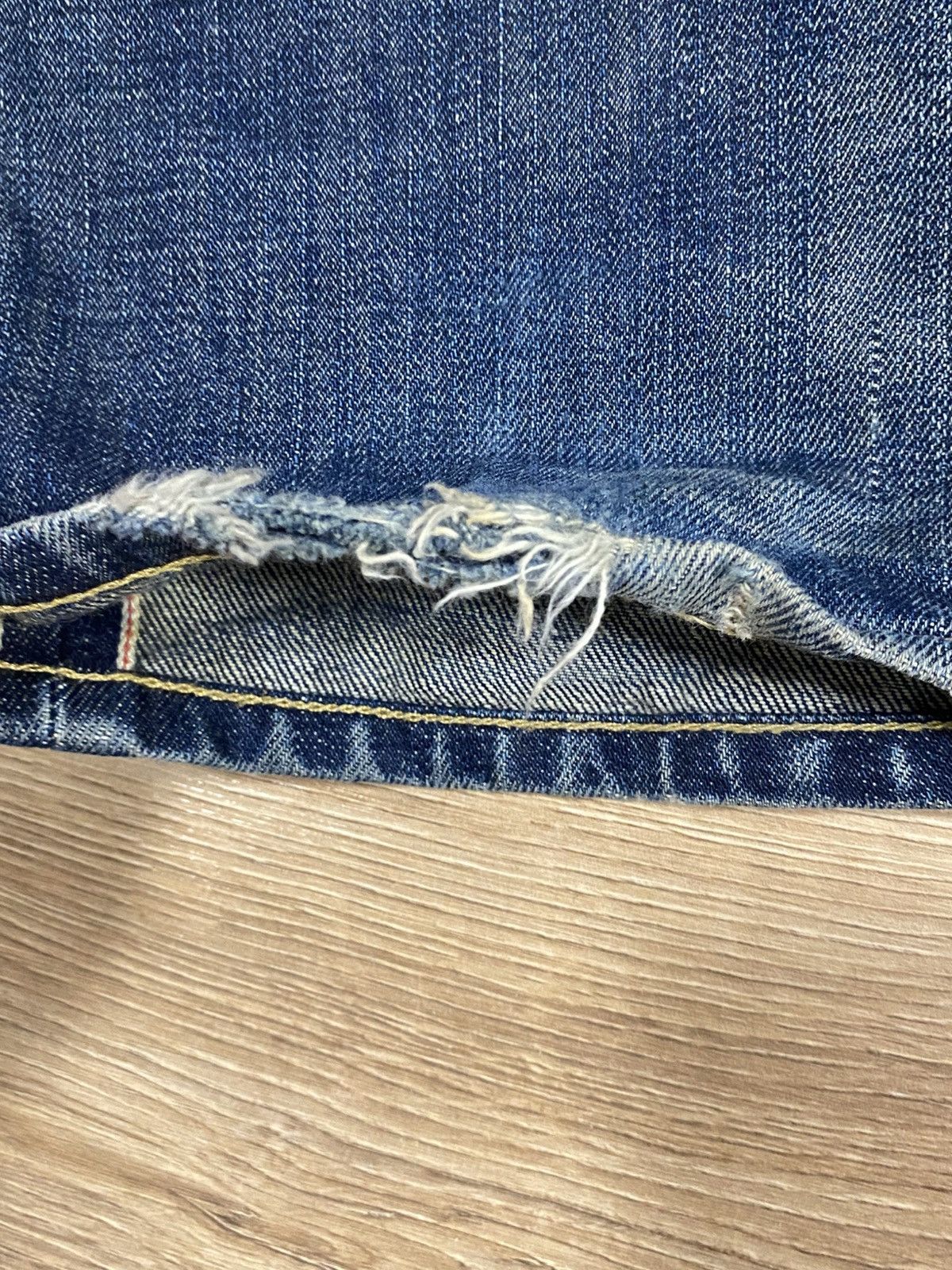 Natural Selection Natural Selection Selvage Denim Faded Jeans W34 L32 Size US 34 / EU 50 - 12 Thumbnail