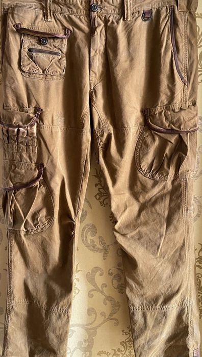 Polo Ralph Lauren Double RL Ralph Lauren wash canvas leather hunting pants