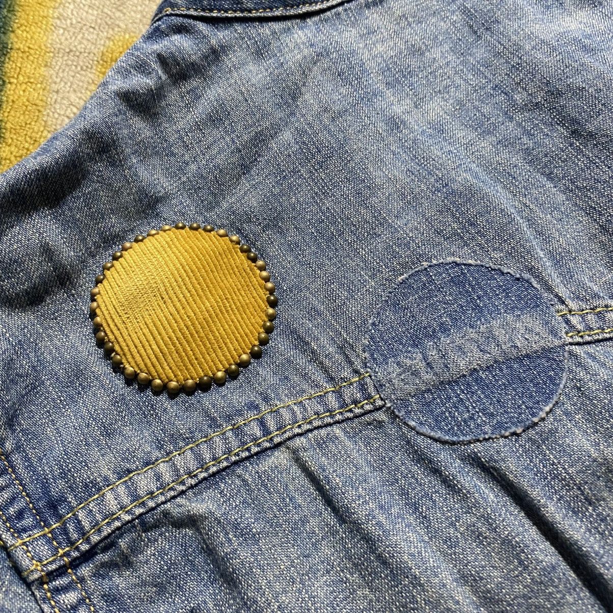 Remi Relief Remi Relief Blue Denim Western Shirt Size US S / EU 44-46 / 1 - 8 Thumbnail