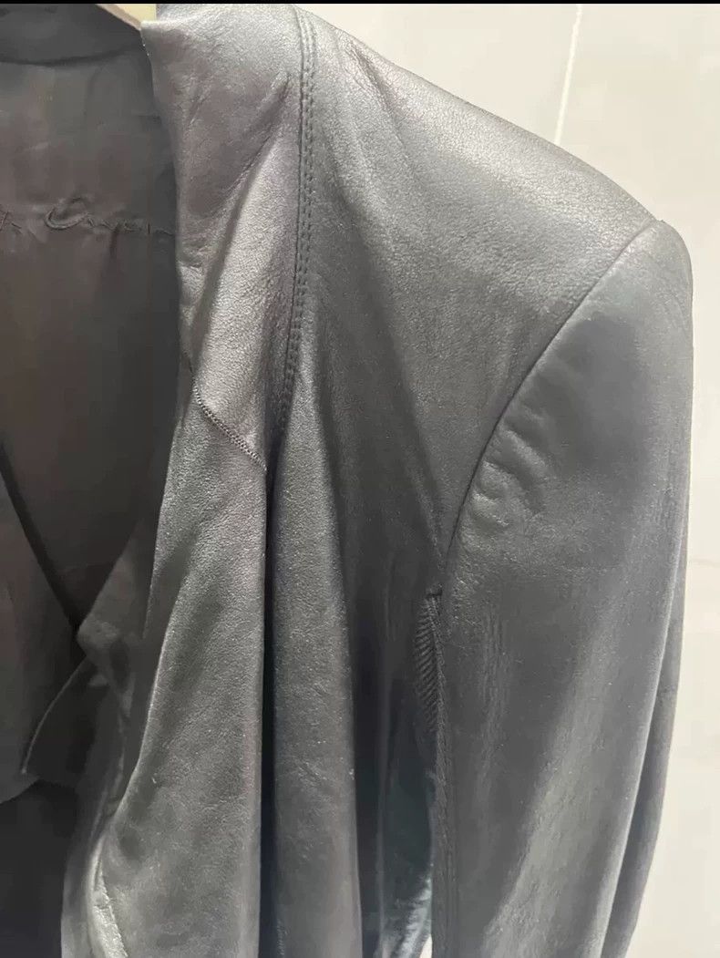 Rick Owens Rick Owens Suede tulle motorcycle jacket-2506 Size US S / EU 44-46 / 1 - 6 Thumbnail