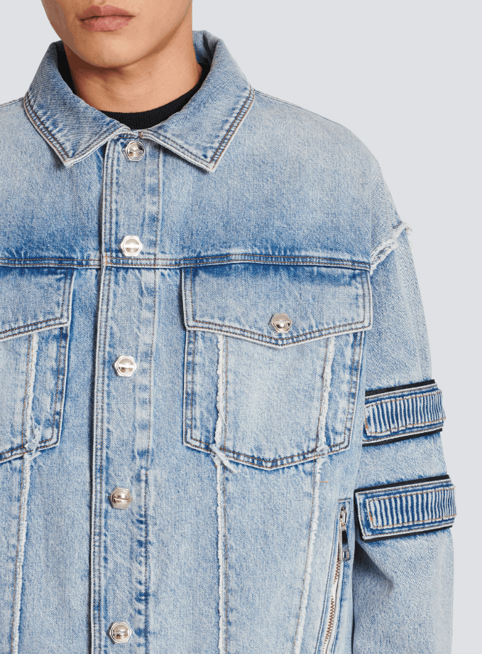 o1srvl11e1123 Denim Jacket in Blue