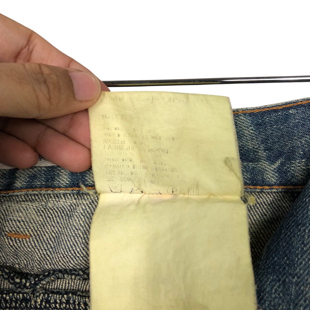 Comme des Garcons Junya Watanabe Comme Des Garcons Flare Work Denim Size 29" - 24 Thumbnail