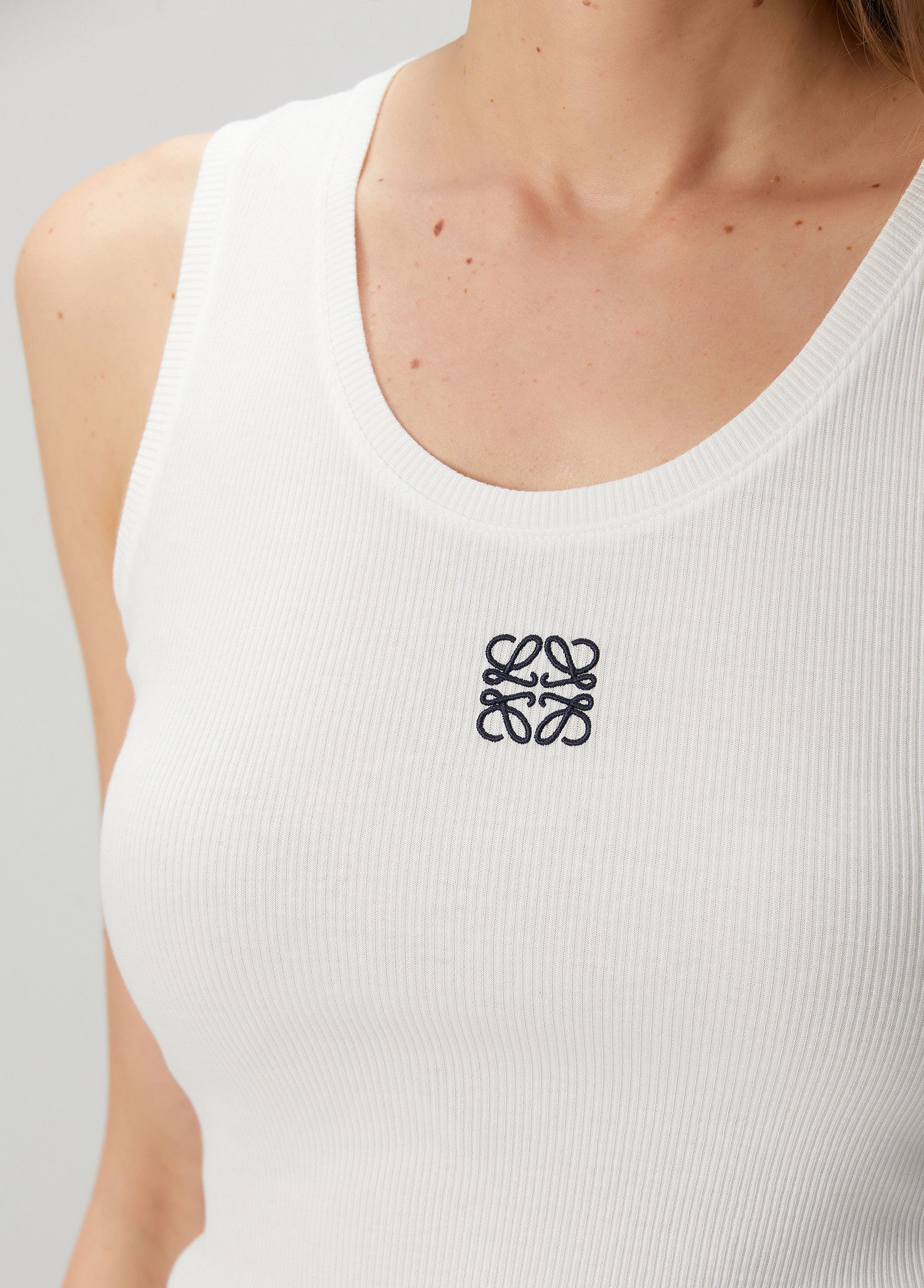 Loewe Loewe tank top in white-S Size S / US 4 / IT 40 - 2 Thumbnail