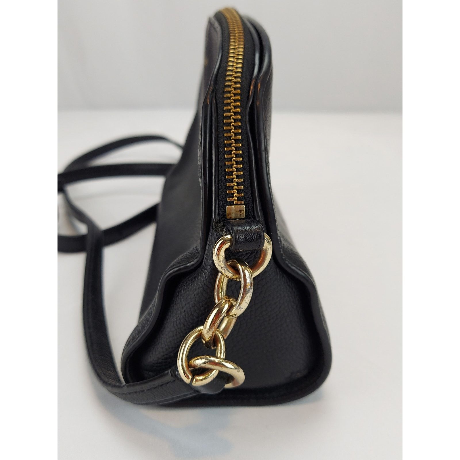 Kate Spade Kate Spade Pebbled Black Leather Adjustable Crossbody Purse Size ONE SIZE - 6 Thumbnail