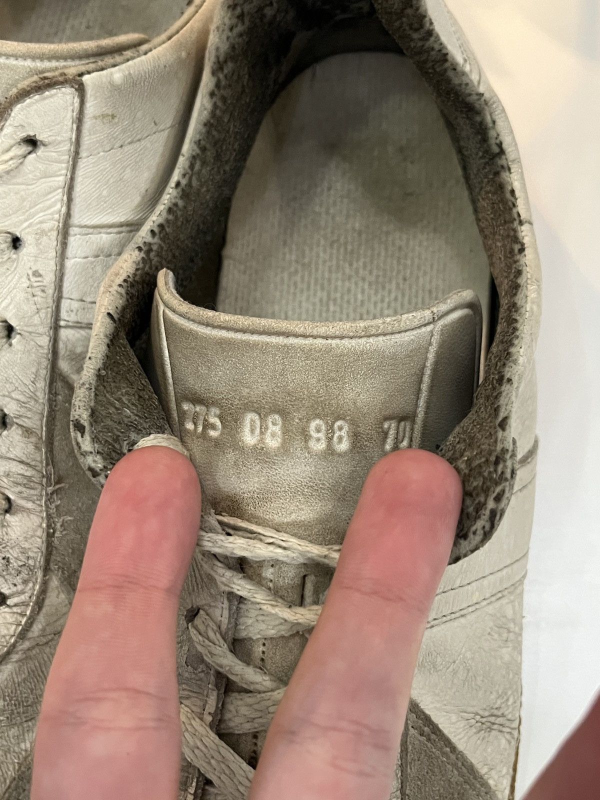 Vintage 🔥THRASHED BW SPORT GAT ARMY SNEAKERS MARGIELA REPLICA VIBE Size US 9.5 / EU 42-43 - 16 Thumbnail