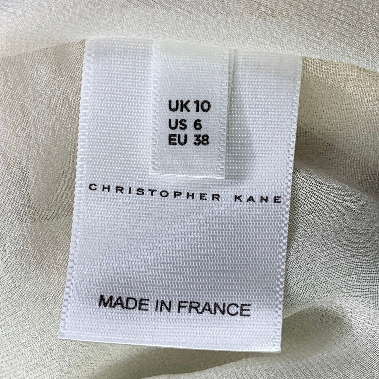 Christopher Kane CHRISTOPHER KANE 6 Green Cream Silk Pleated Above Knee Skirt Size 28" / US 6 / IT 42 - 5 Thumbnail
