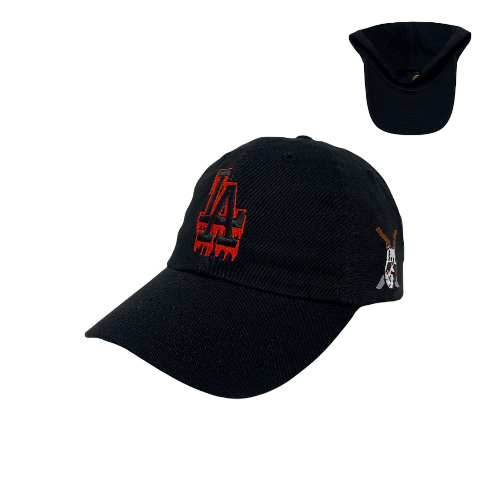 Other Los Angeles LA Halloween Blood Drip Red (Mask) Dad Hat Size ONE SIZE - 1 Thumbnail