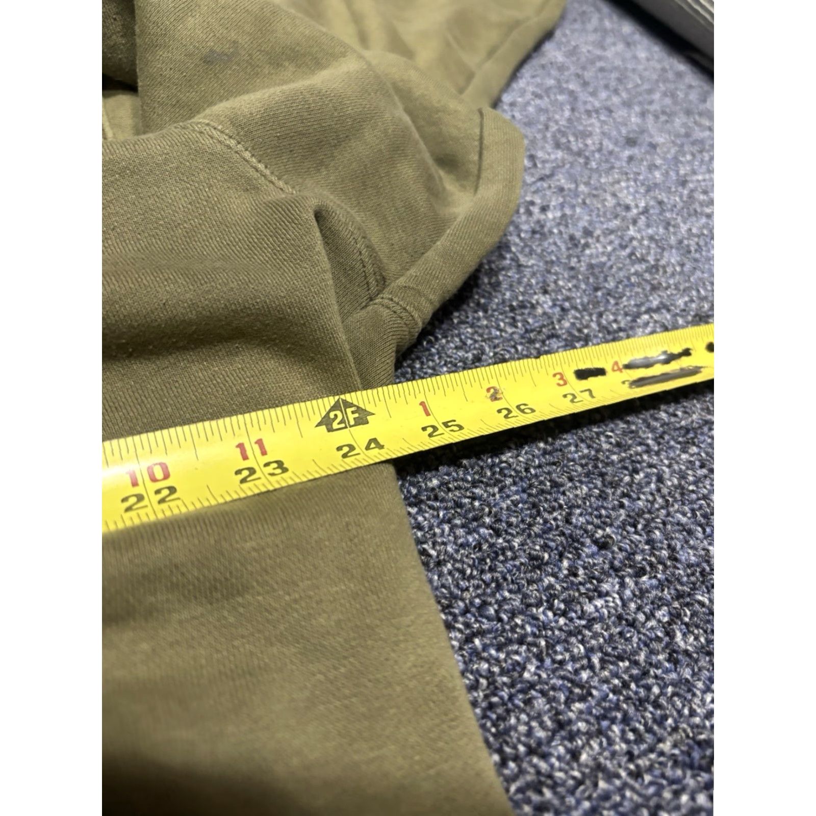 Dickies VINTAGE Dickies Hoodie Mens 2 Tone Faded Grunge Skater L Green Pullover Hooded Long Sleeve Regular Size L Size US L / EU 52-54 / 3 - 3 Thumbnail