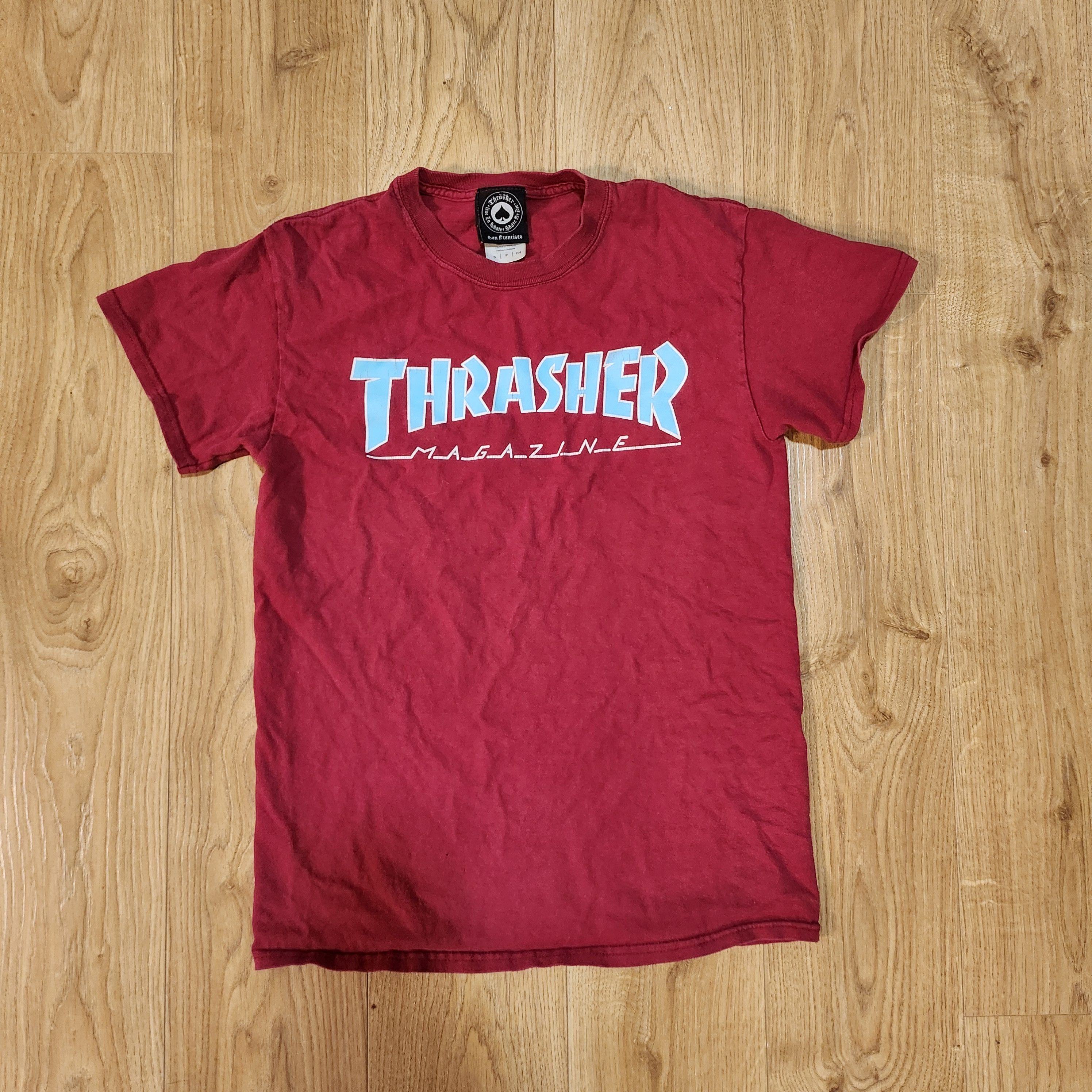 Thrasher Pink classic logo Trasher shirt Size US M / EU 48-50 / 2 - 1 Thumbnail