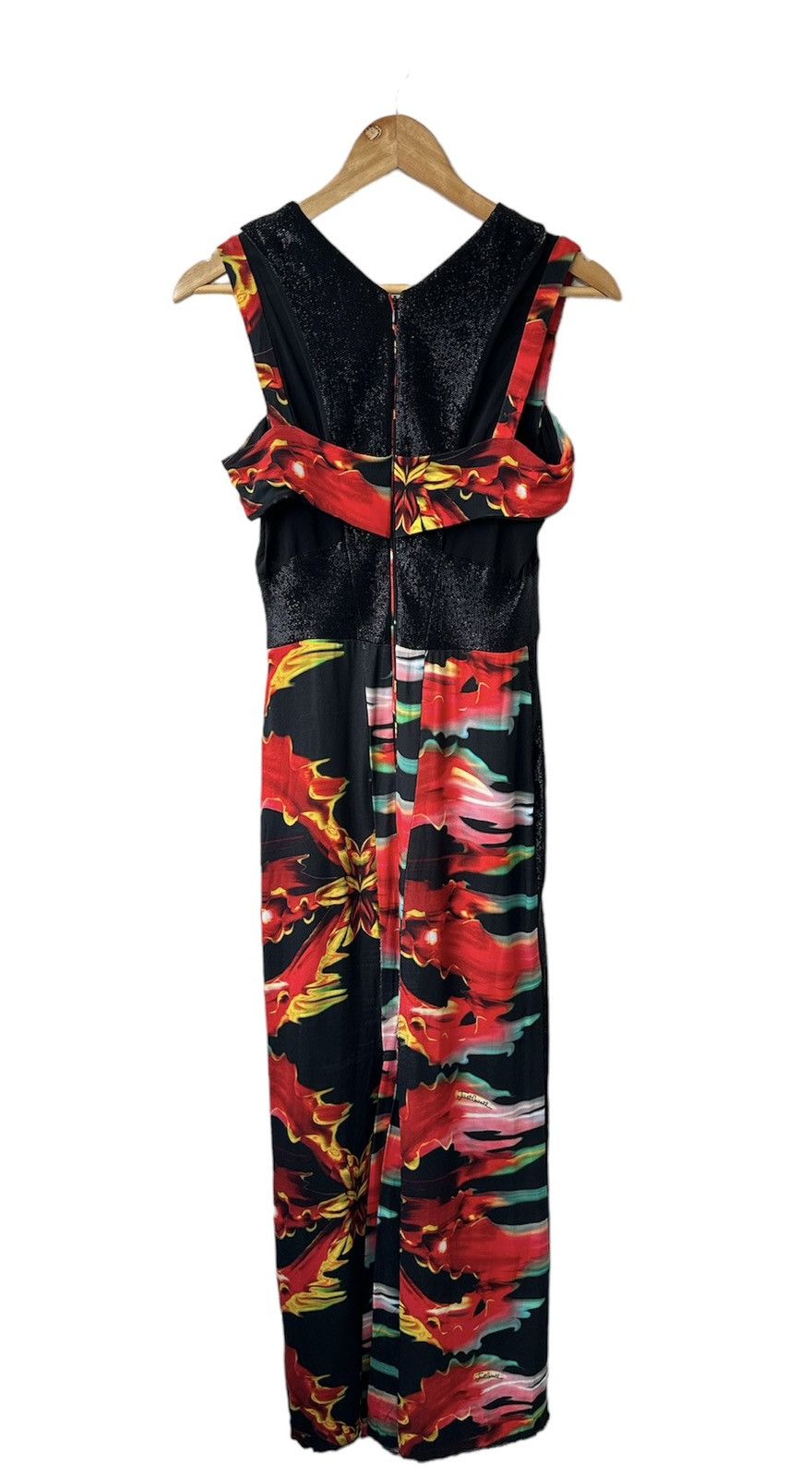 Just Cavalli Just cavali long dress in red printed Size S / US 4 / IT 40 - 6 Thumbnail