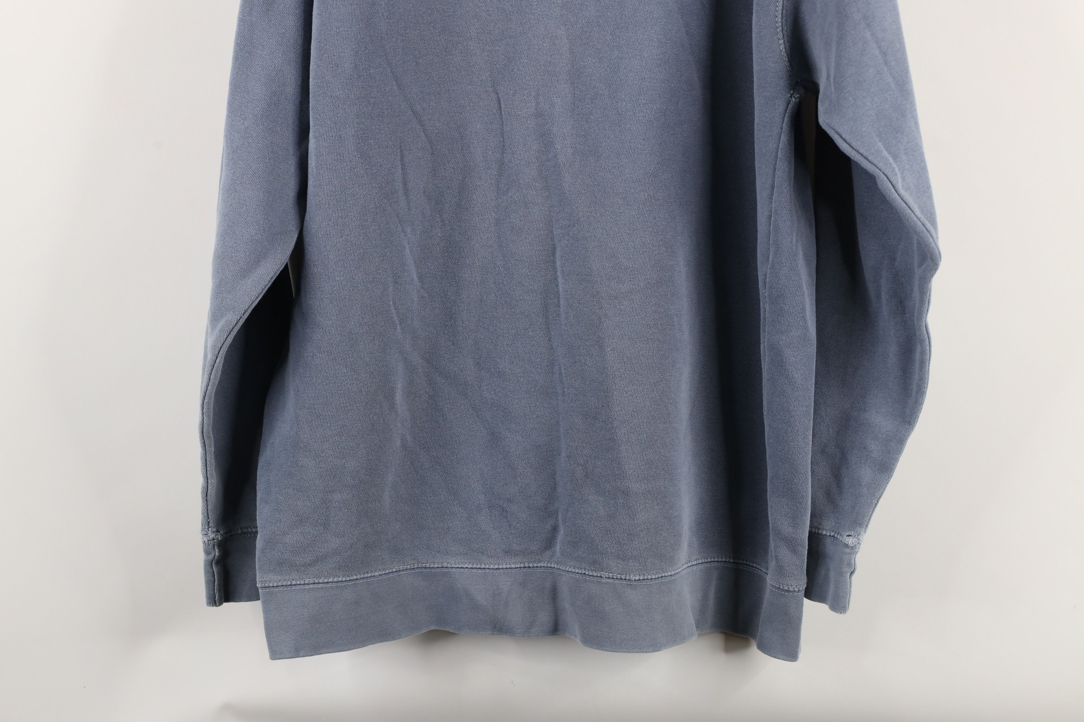 Vintage Vintage 90s Streetwear Spell Out Maine Sweatshirt Blue Size US M / EU 48-50 / 2 - 16 Thumbnail