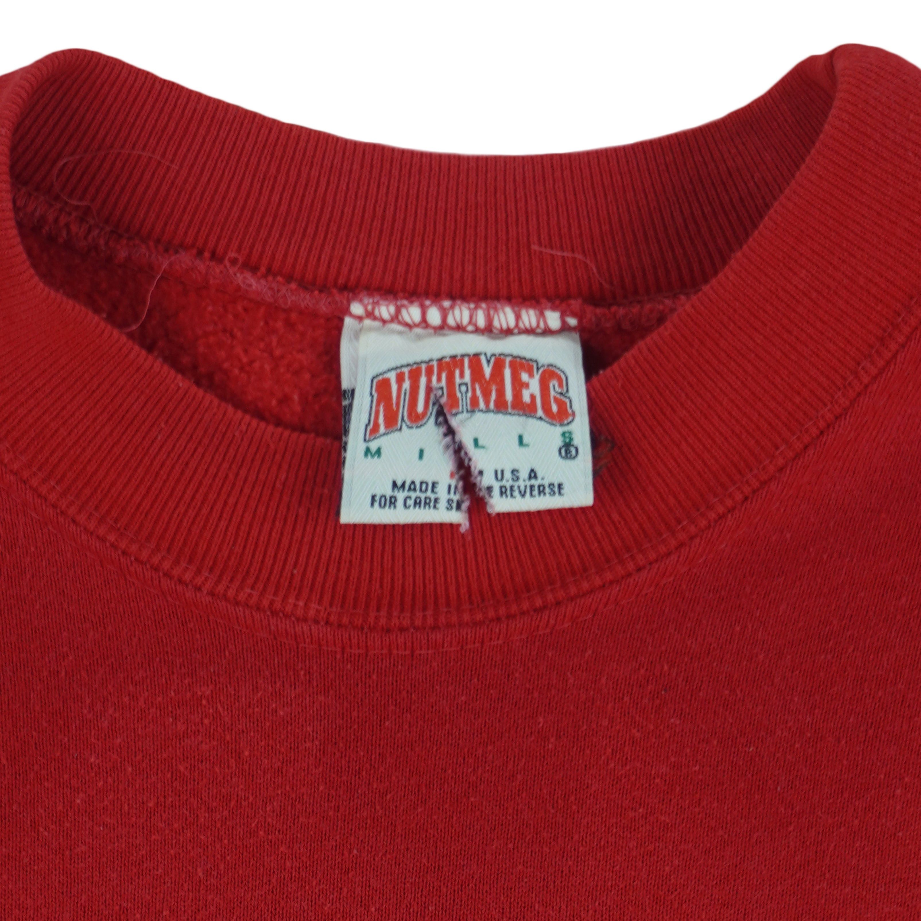 Nutmeg NFL - San Francisco 49ers Crew Neck Sweatshirt 1990s Size US L / EU 52-54 / 3 - 4 Thumbnail