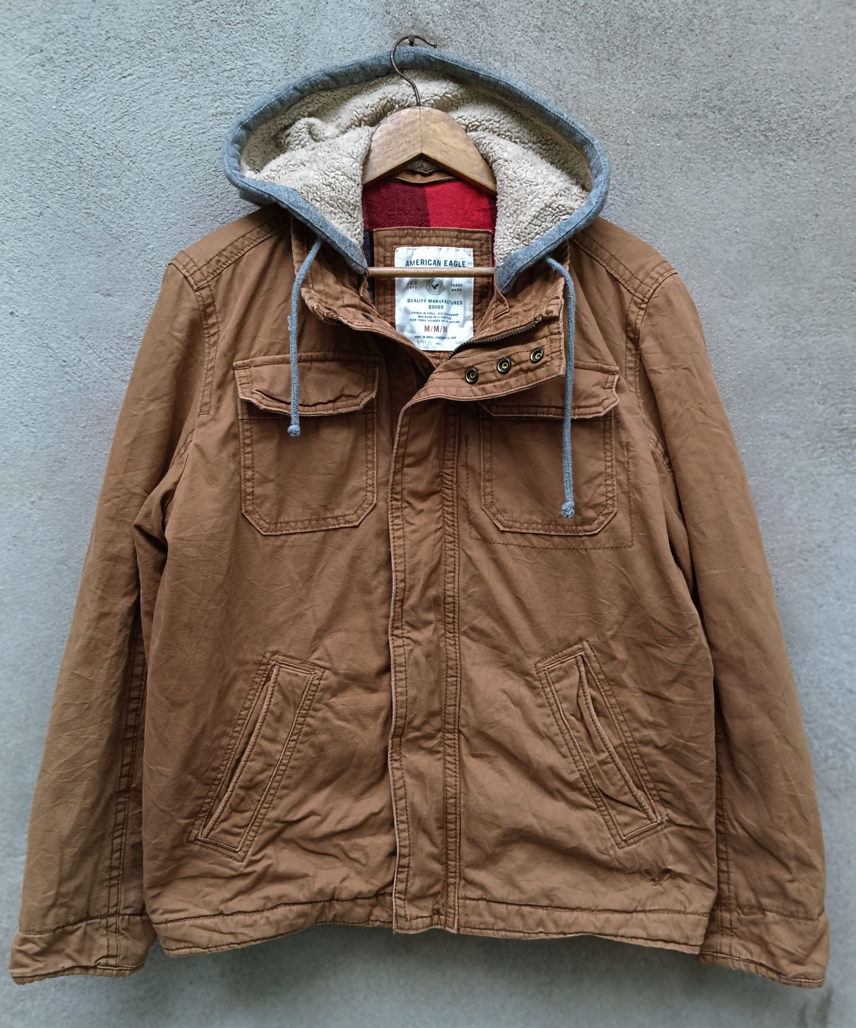 14th Addiction × Carhartt × Le Grande Bleu (L.G.B.) Vintage American Eagle Outfitters Jacket Size US M / EU 48-50 / 2 - 1 Thumbnail
