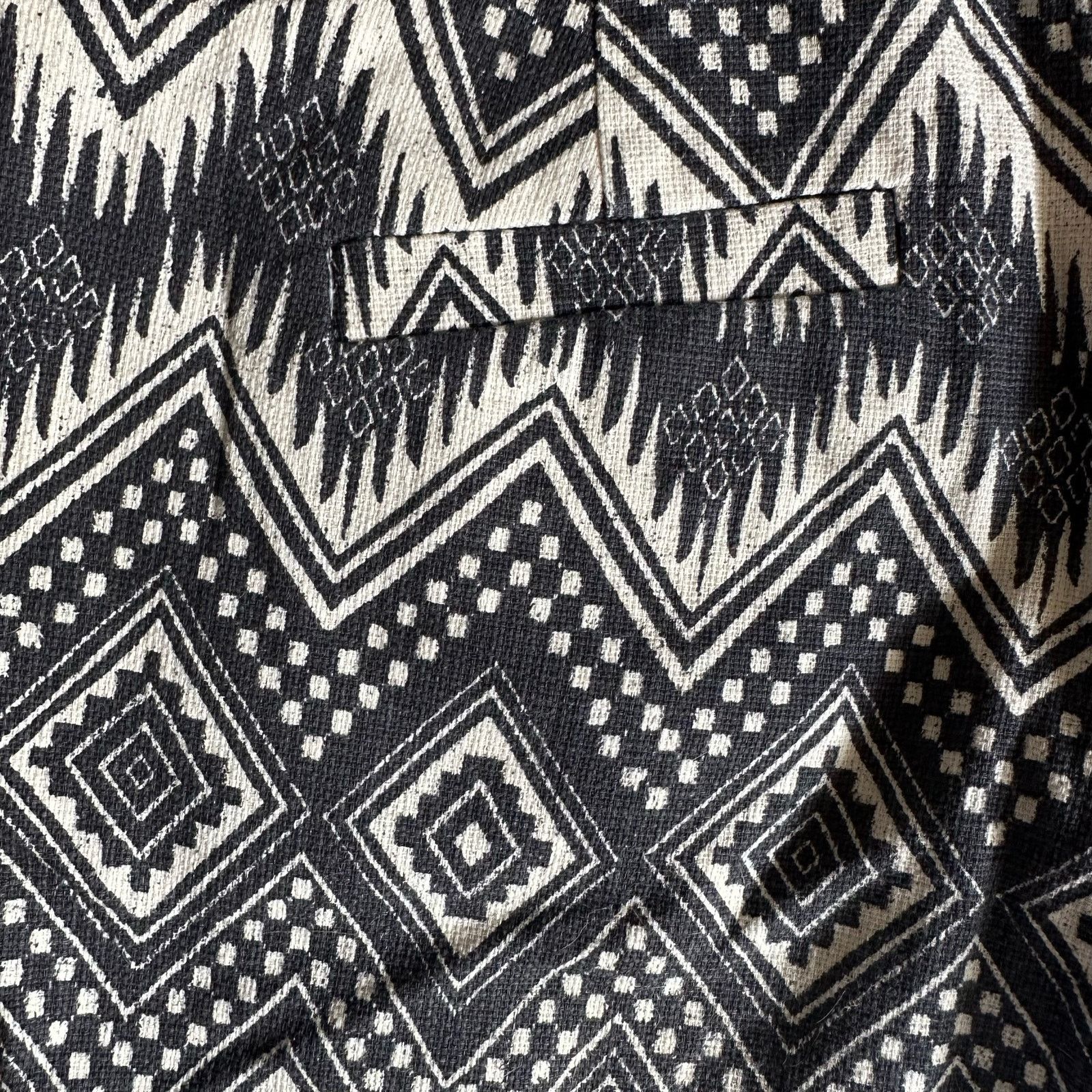 J.Crew J.Crew Black White Aztec Print Shorts Size 4 Ikat geometric Size 27" / US 4 / IT 40 - 11 Thumbnail