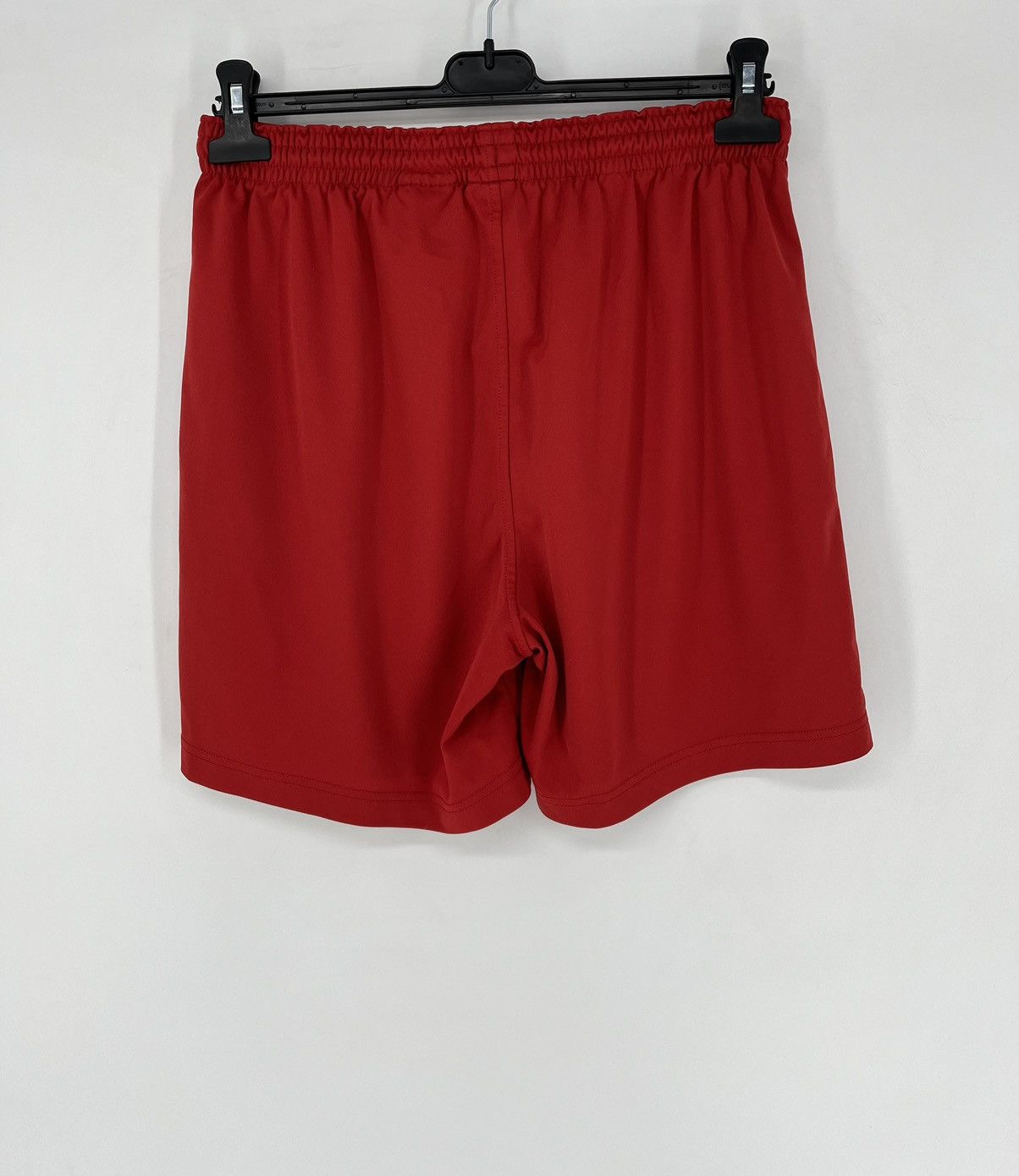 Nike 90s Vintage Nike Red Nylon Mini Swoosh Shorts Travis Styl Size US 36 / EU 52 - 6 Thumbnail