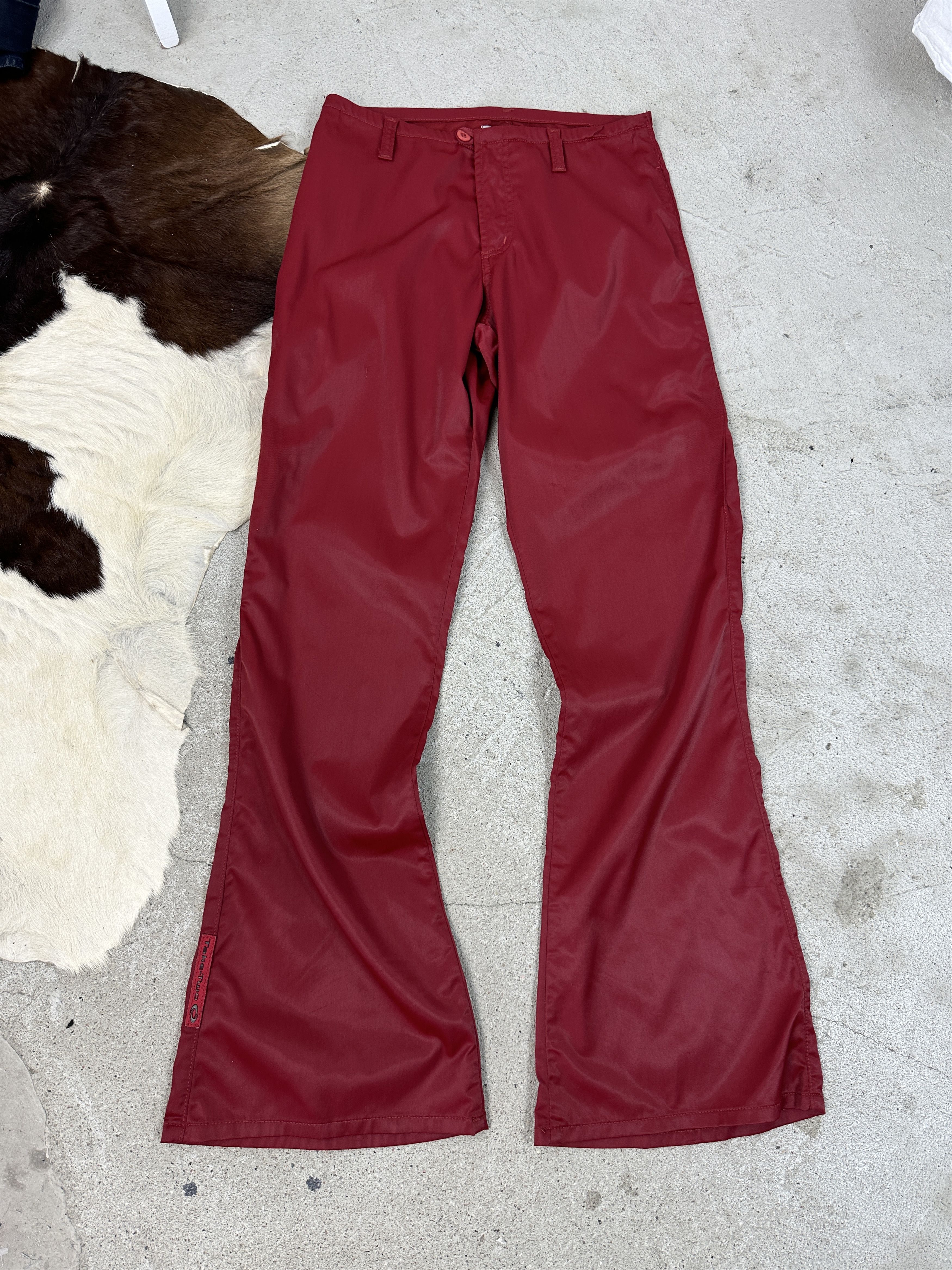 Vintage Vintage Avant Garde Preppy Flared Take Two Pants 00s Size 28" / US 6 / IT 42 - 2 Thumbnail