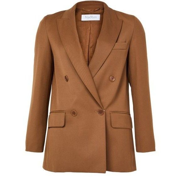 Max Mara MAX MARA Farad Brown Wool Blazer Jacket New & Authentic (Wom Size M / US 6-8 / IT 42-44 - 1 Thumbnail