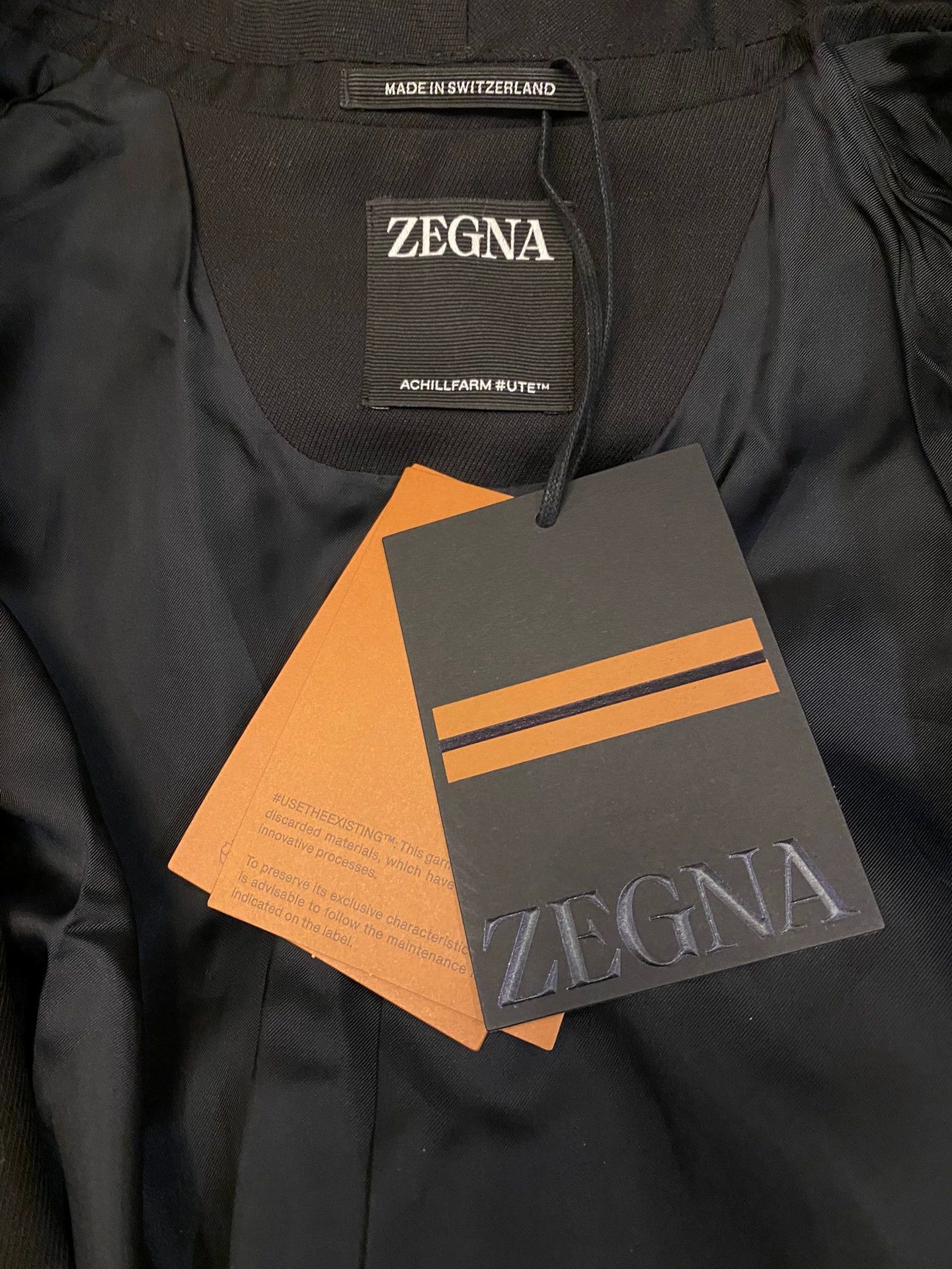Ermenegildo Zegna Zegna New Swiss Made Runway Wool & Mohair Blazer Size 48R - 5 Thumbnail