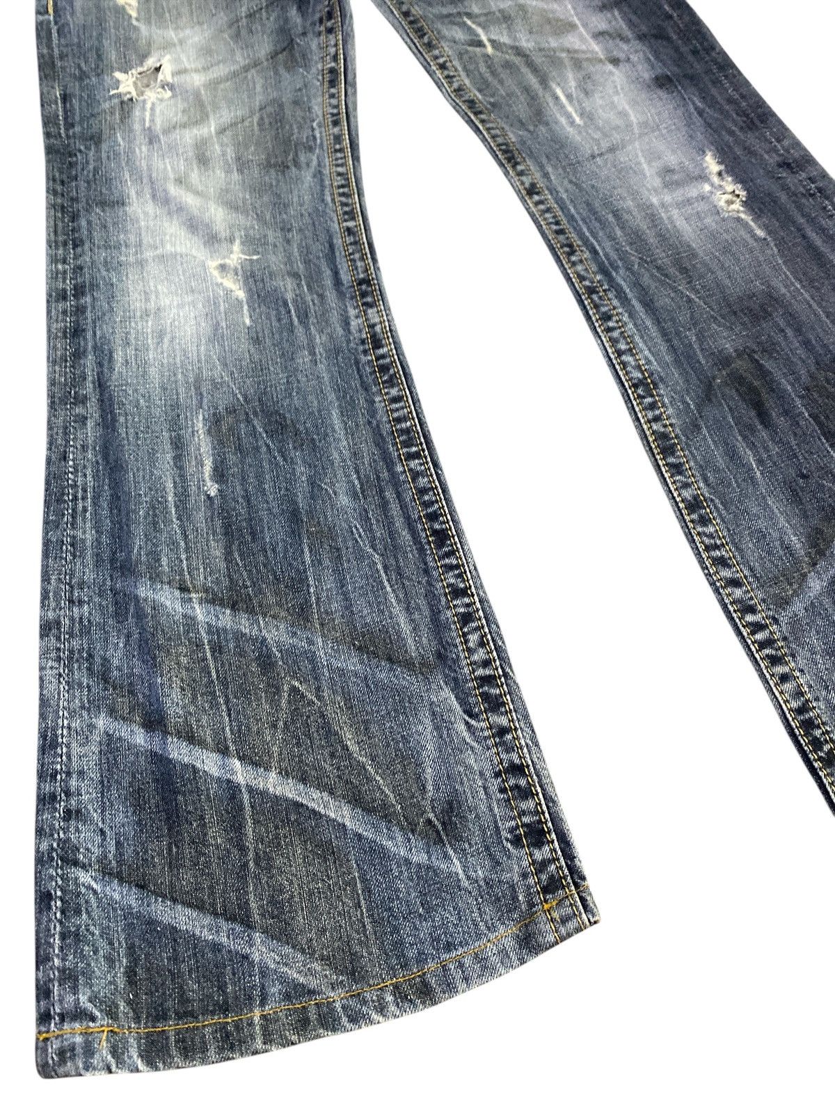 Hysteric Glamour × If Six Was Nine × Japanese Brand Japanese Brand Ozz First Bell Bottom Jeans Size US 30 / EU 46 - 6 Thumbnail