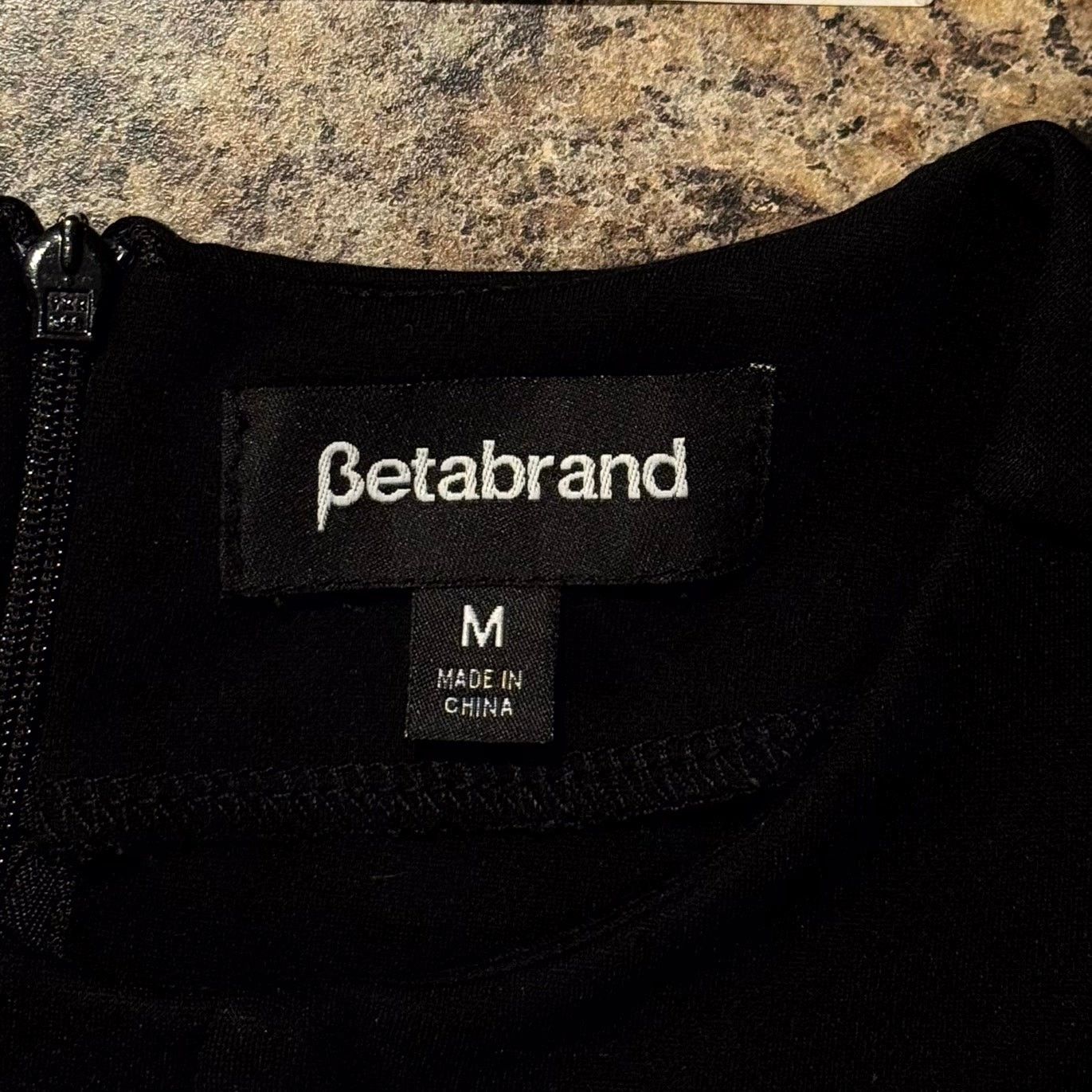 Betabrand Betabrand Ponte Black Dress M Office Business Casual Size M / US 6-8 / IT 42-44 - 4 Thumbnail