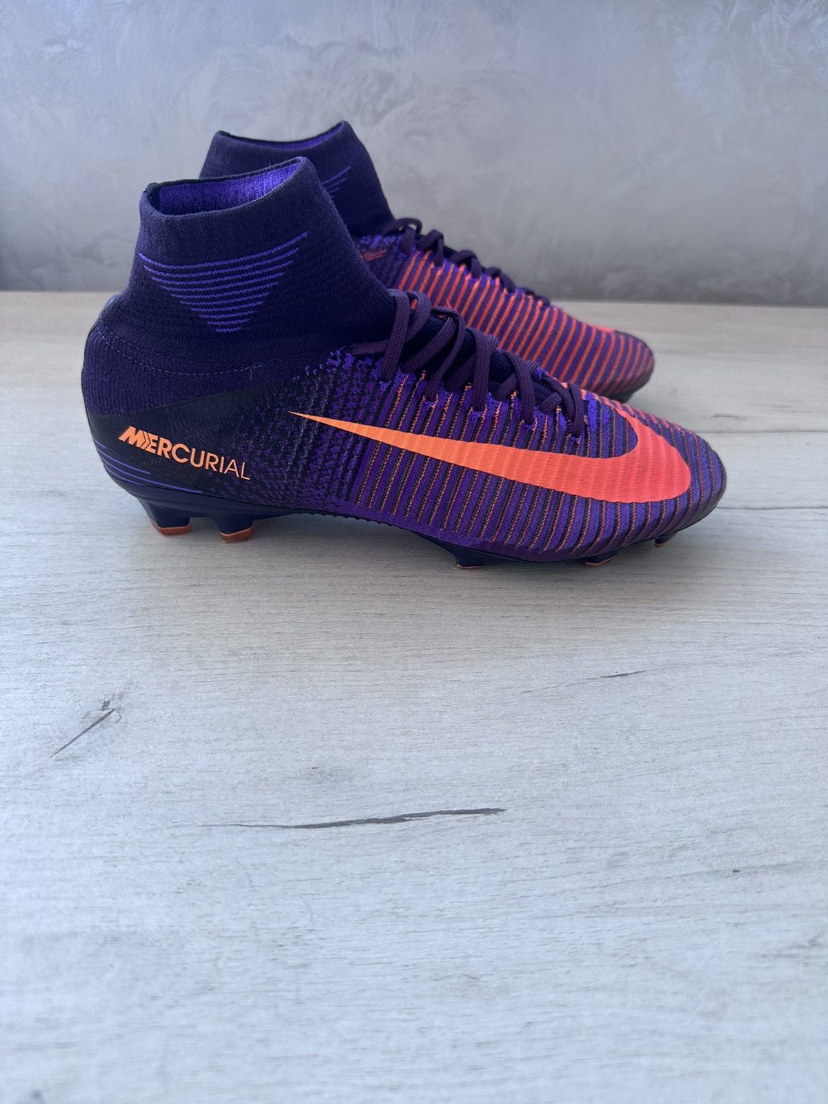 Nike Nike Mercurial Superfly Purple ACC Football Soccer Cleats Size US 8.5 / EU 41-42 - 1 Thumbnail