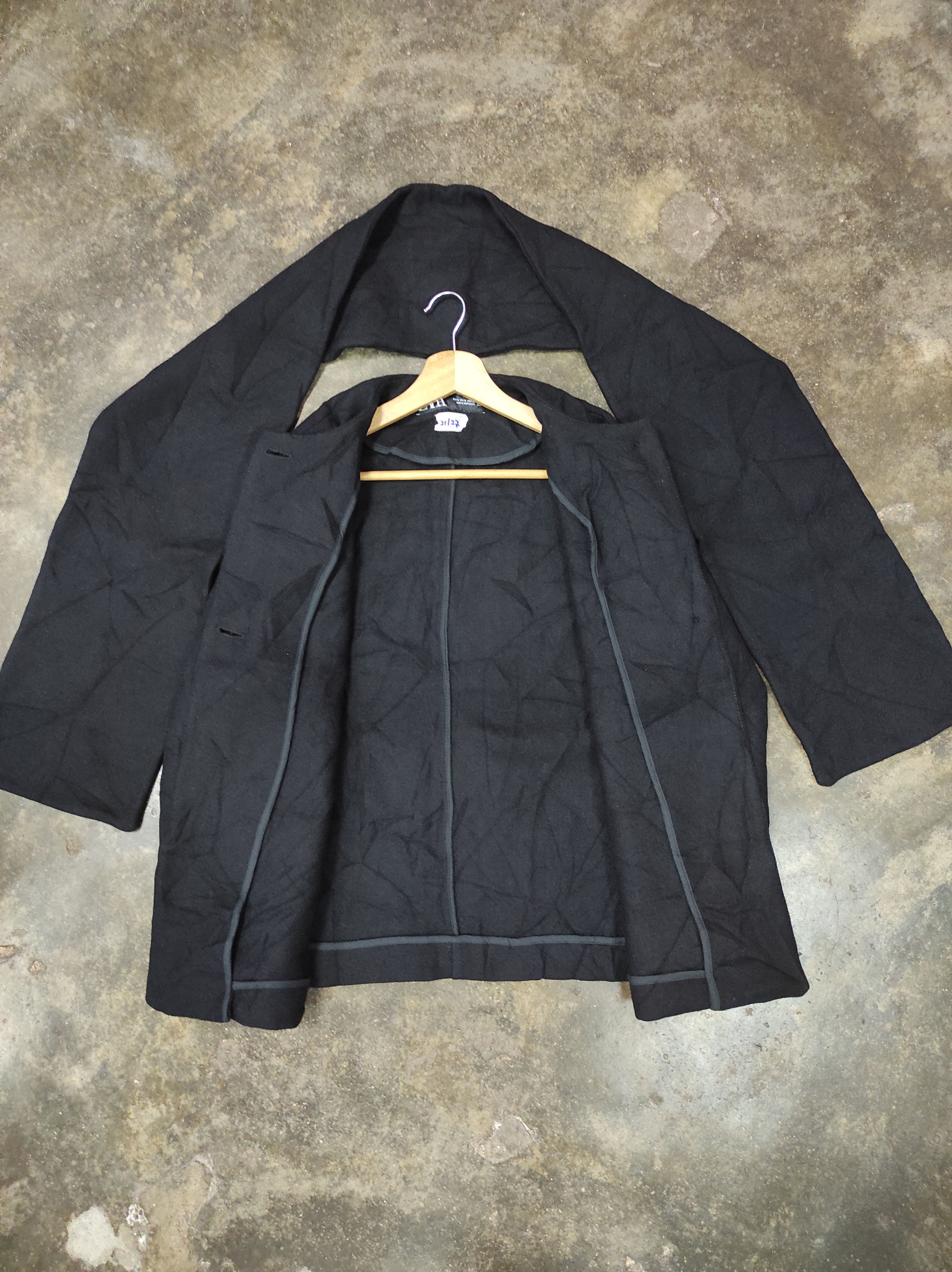 Zara ZARA SHAWL BLACK COAT JACKET Size M / US 6-8 / IT 42-44 - 2 Thumbnail