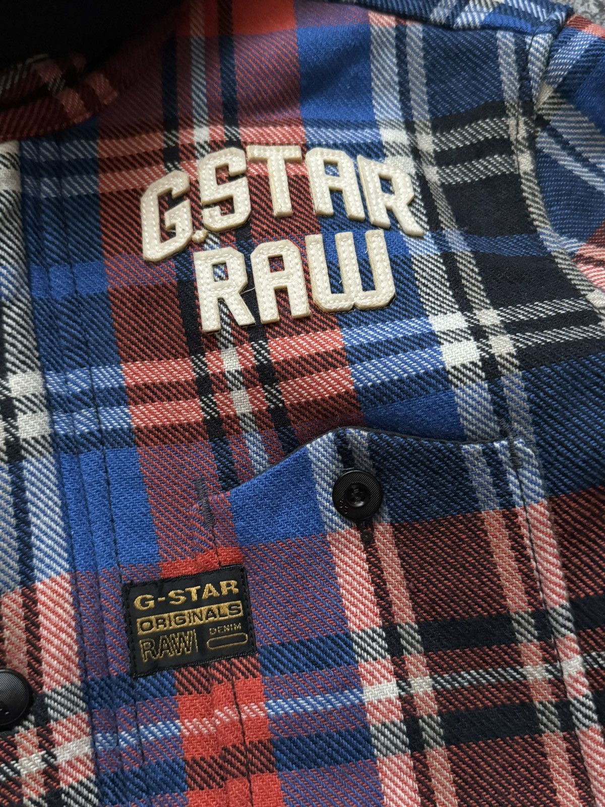 G-Star G star raw M forest hdd quiltd overshirt jacket shirt L/S Size US M / EU 48-50 / 2 - 10 Thumbnail
