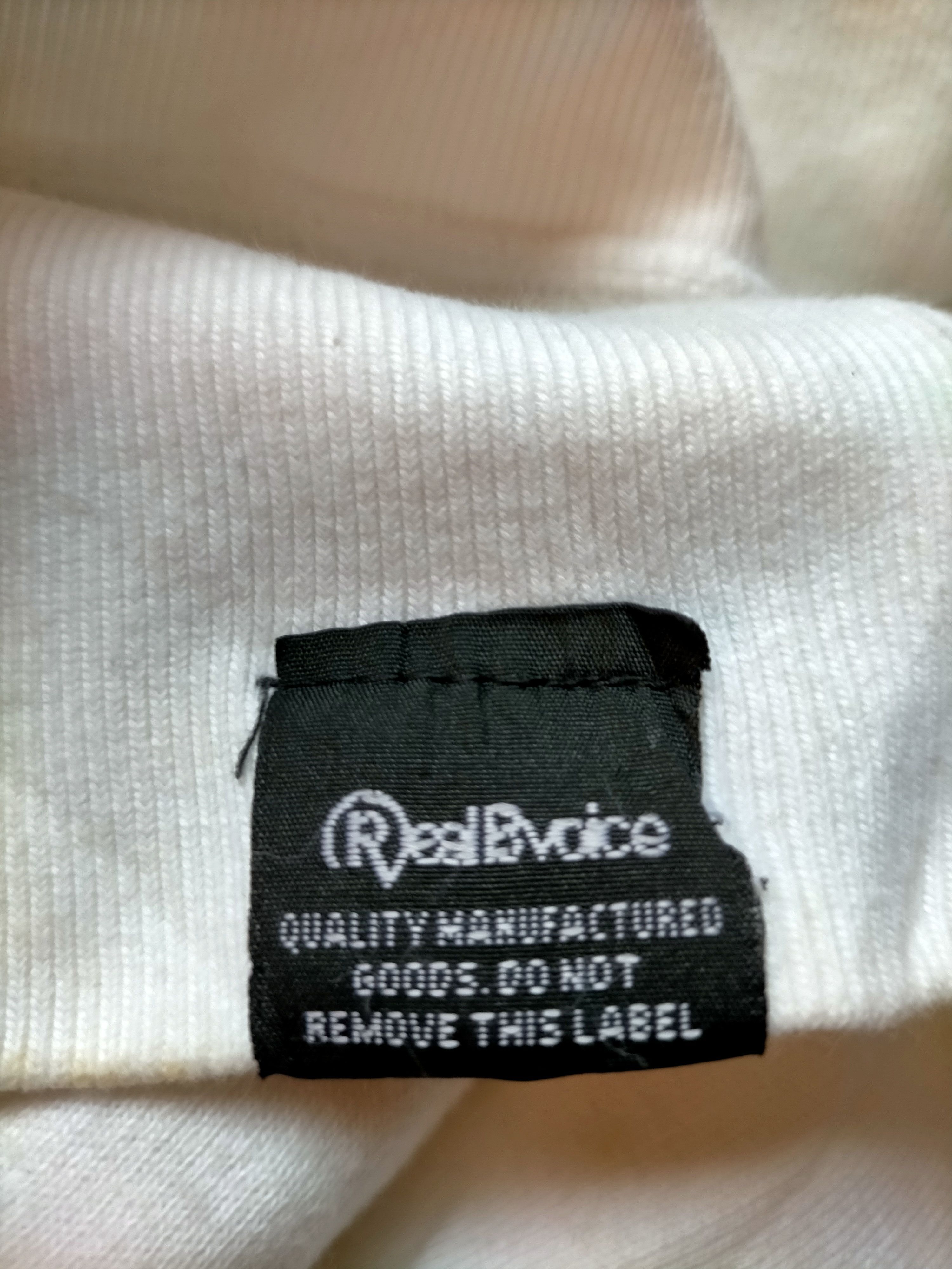 Japanese Brand Real Bvoice Sweatshirt Hoodie White Size S Size US S / EU 44-46 / 1 - 13 Thumbnail
