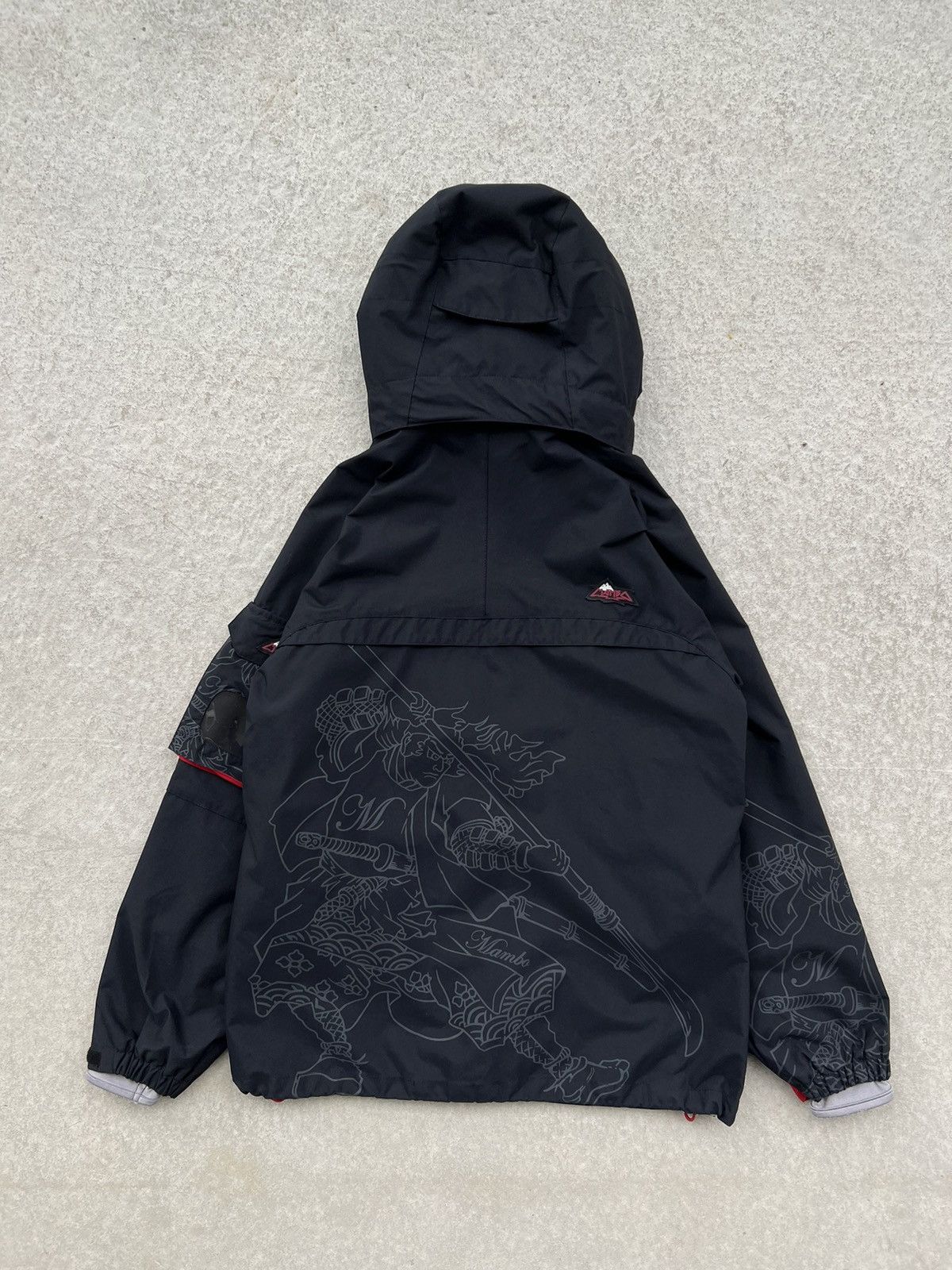 image of Vintage Mambo Samurai Storm Max Ultra Jacket in Black, Men's (Size Medium)