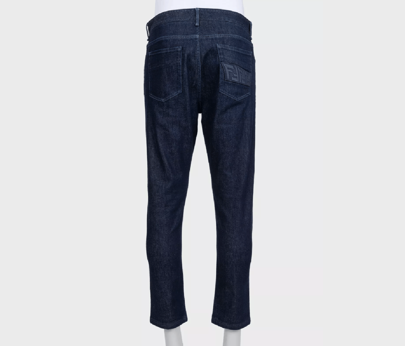 Fendi Fendi Dark Blue Straight Leg Jeans Men W33 Size US 33 - 3 Thumbnail