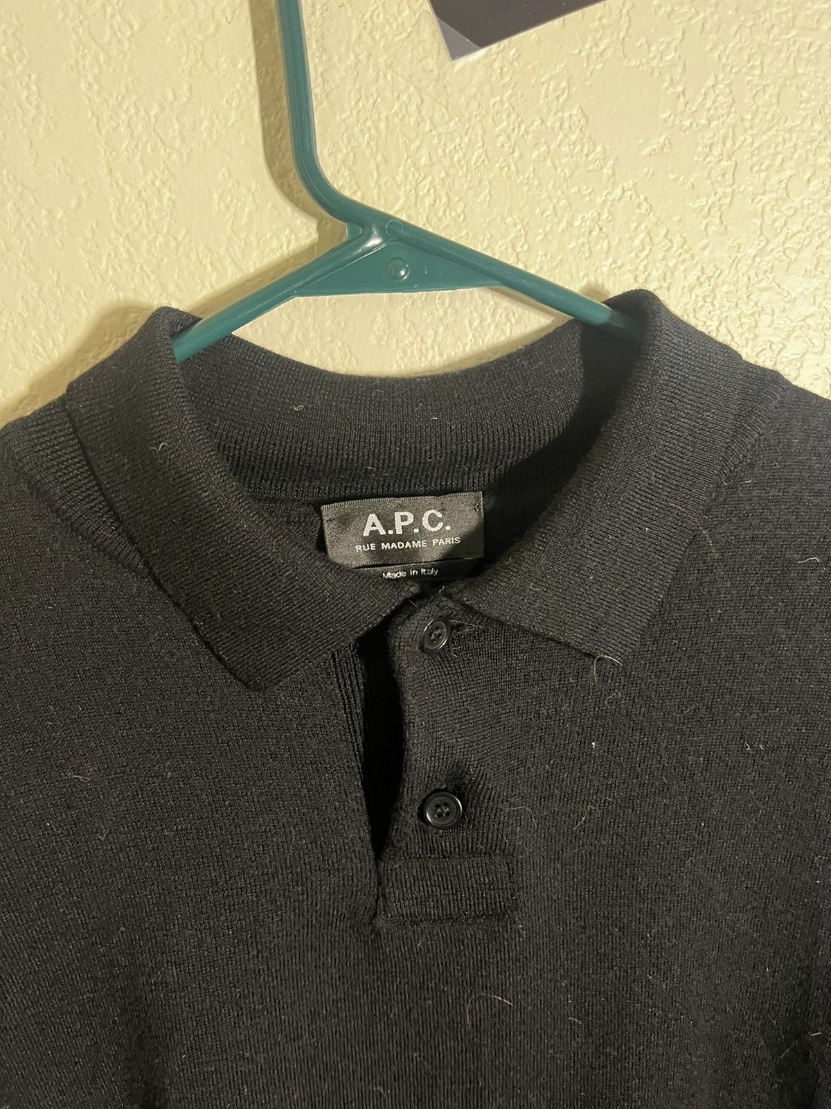 A.P.C. Virgin Wool collar sweater Size US M / EU 48-50 / 2 - 2 Thumbnail
