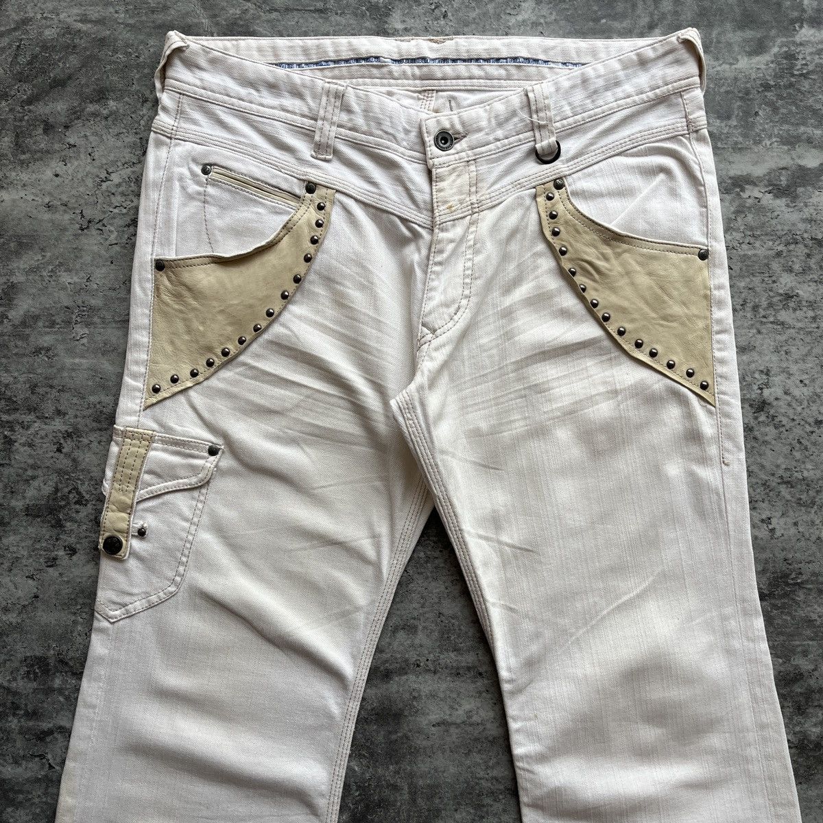 Japanese Brand 2000’s Nicole Club For Men NCFM Jeans Size US 34 / EU 50 - 3 Thumbnail