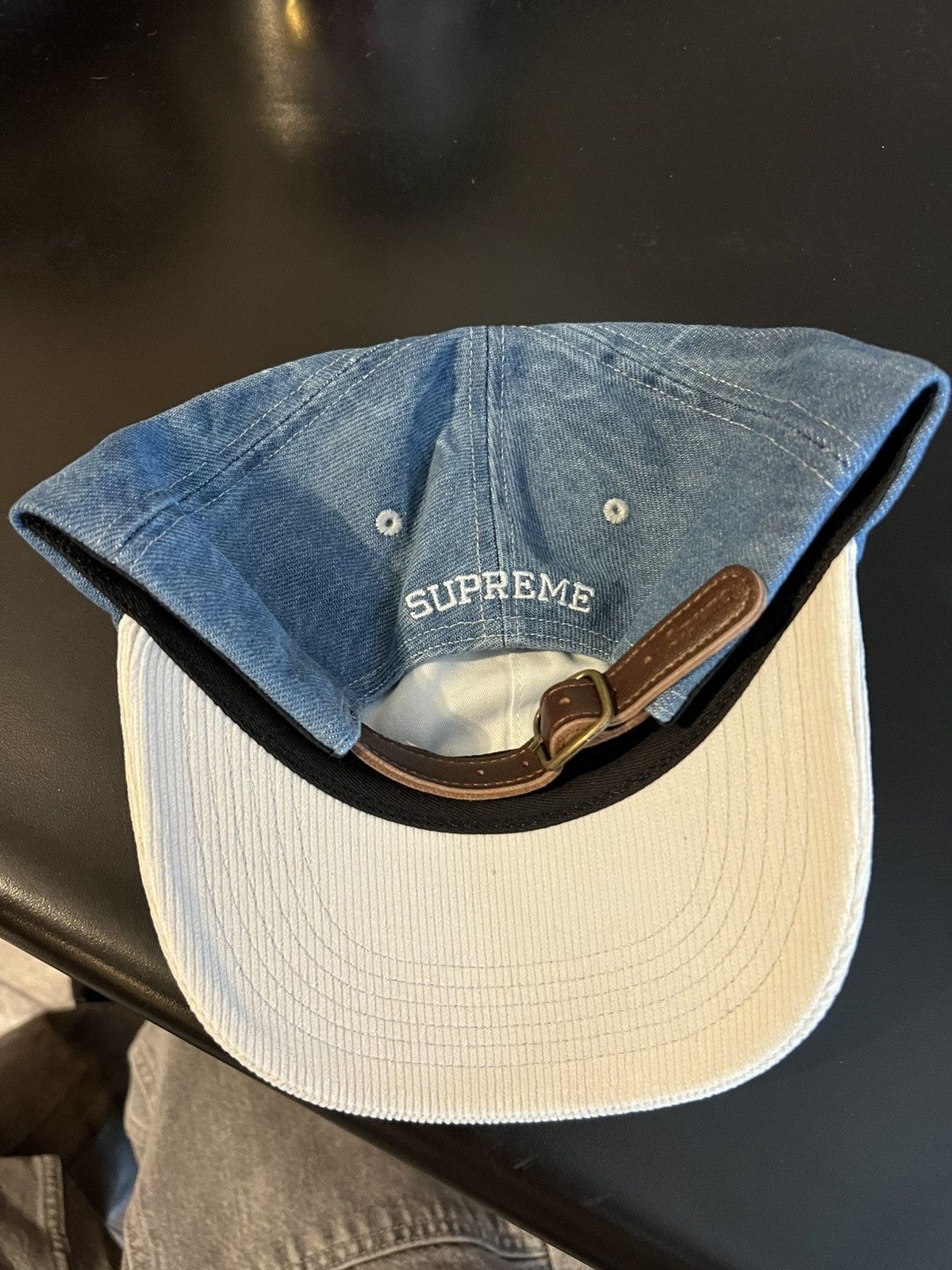 Supreme Supreme 2 Tone S Logo Panel Denim Size ONE SIZE - 2 Thumbnail