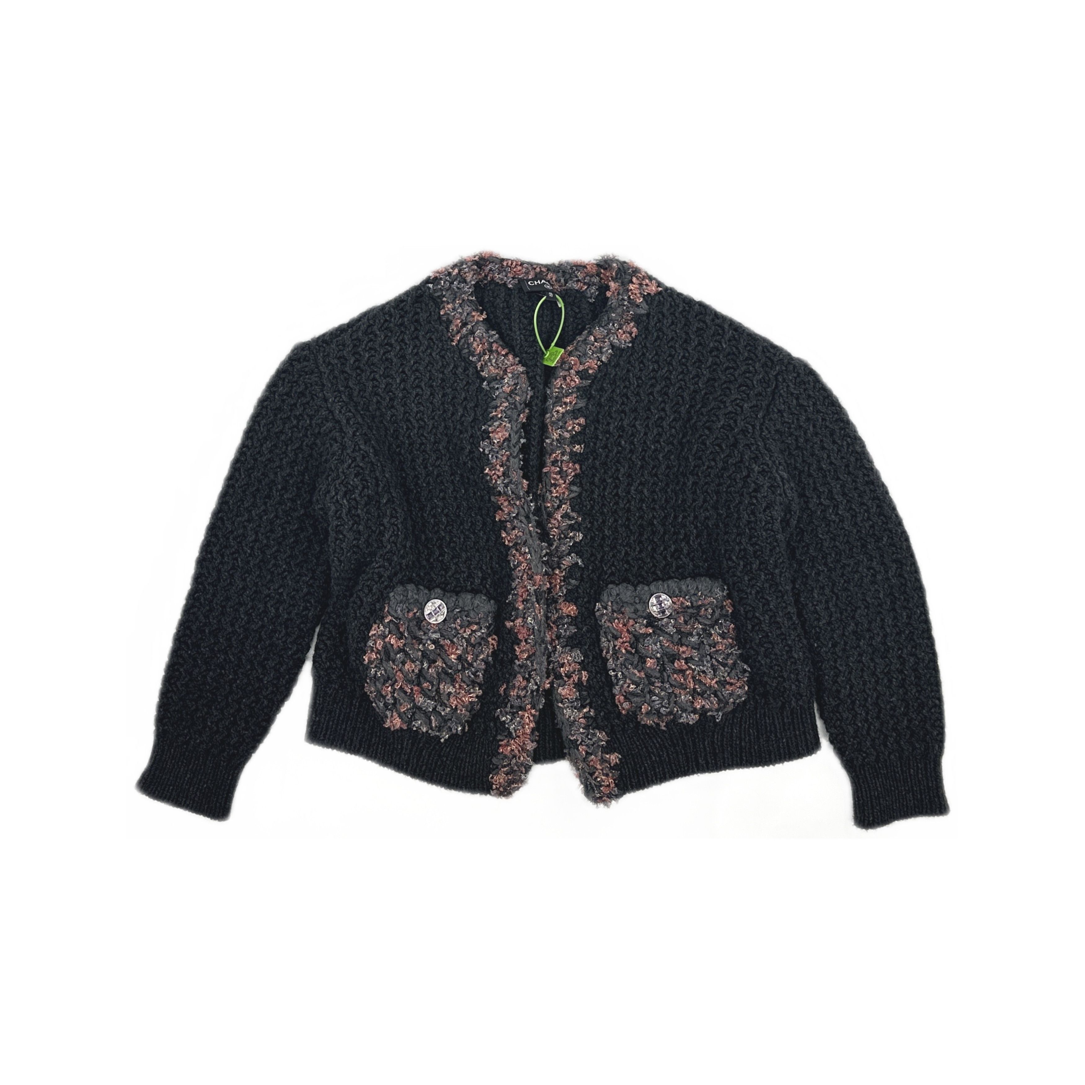 Chanel CHANEL Tweed Knit Cardigan Size 38 Size S / US 4 / IT 40 - 1 Thumbnail