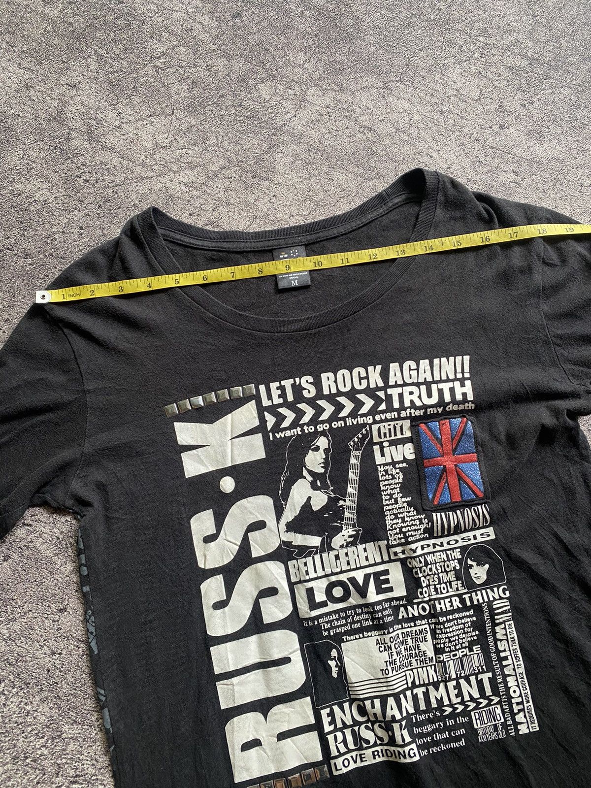 Hysteric Glamour × If Six Was Nine × Japanese Brand Y2k Russ’k “Hysteric Glamour style” ifsixwasnine longsleeve Size US M / EU 48-50 / 2 - 12 Thumbnail
