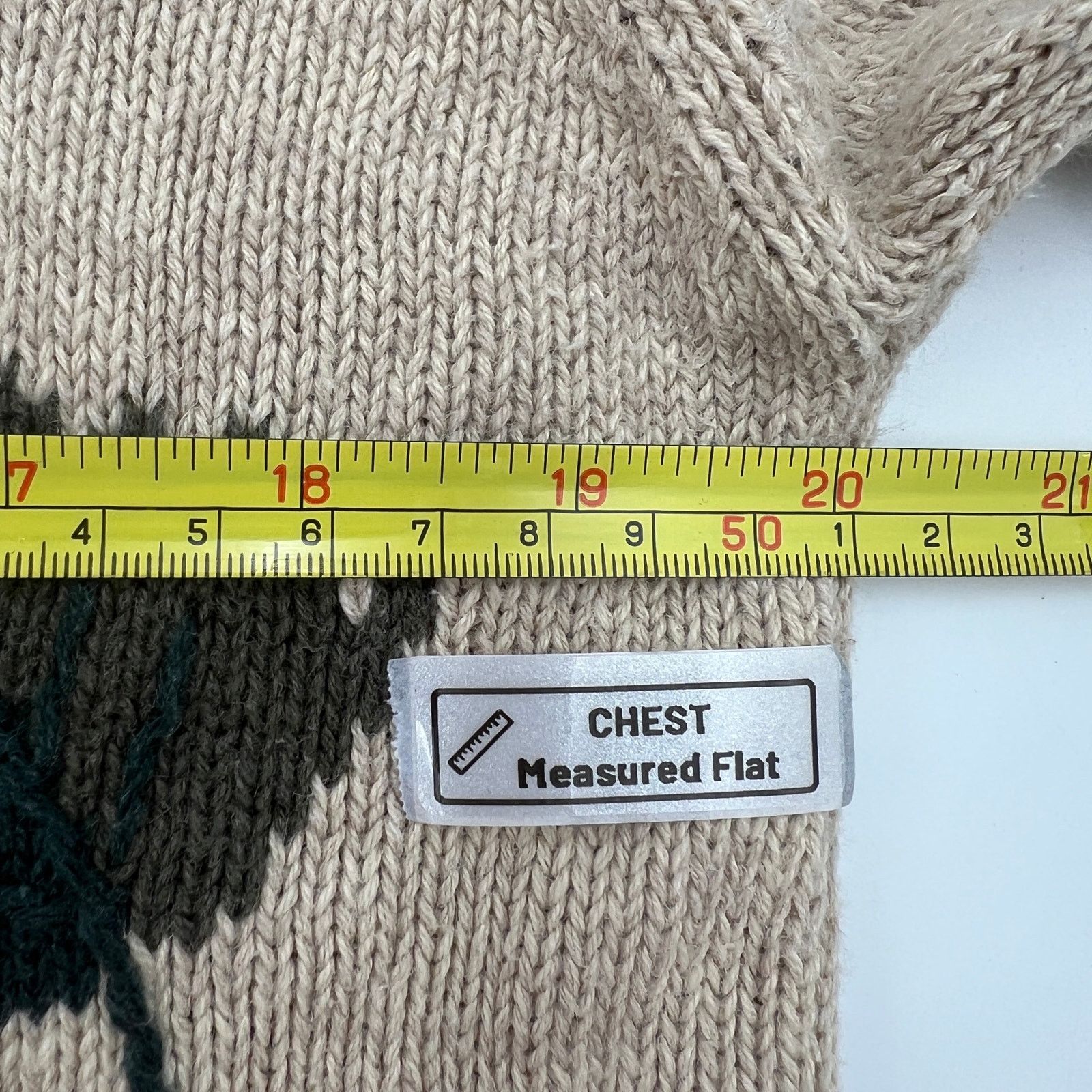 Vintage Vintage Leaf & Acorn Motif Cotton Knit Cardigan by Dressbarn Size L / US 10 / IT 46 - 4 Thumbnail