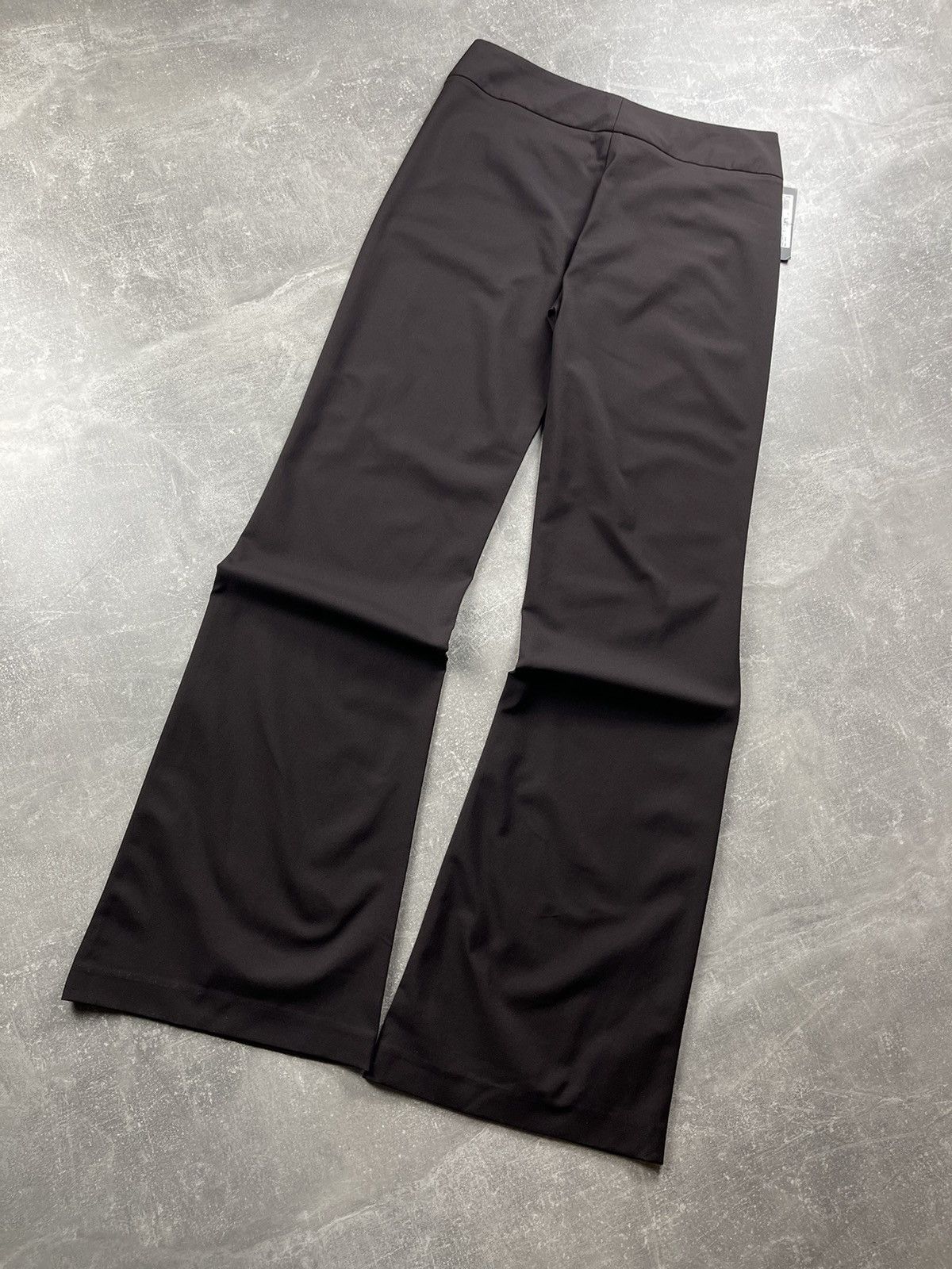 Marithe + Francois Girbaud Marithé François Girbaud VNTG Brown Flared Tailored Pants Size 32" / US 10 / IT 46 - 6 Thumbnail