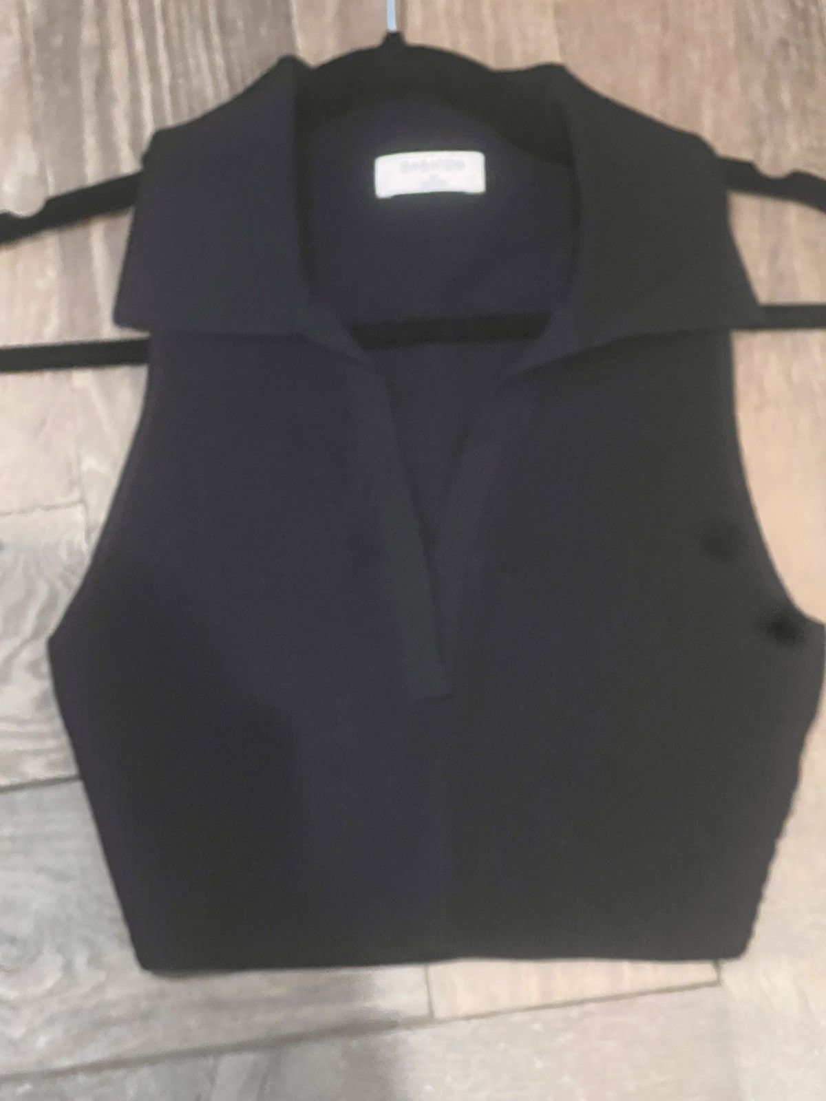 Aritzia Black crop top Size M / US 6-8 / IT 42-44 - 4 Thumbnail