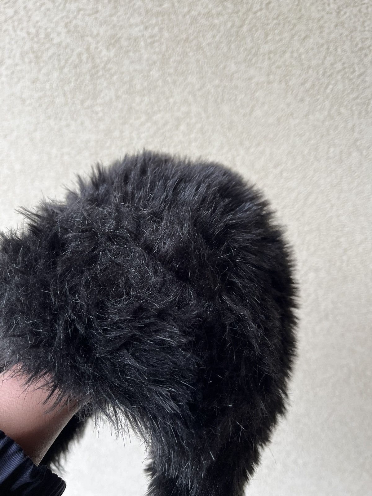 Hysteric Glamour × If Six Was Nine × Japanese Brand 90s Japanese Fur Faux Fuzzy Trapper Mohair Ushanka Hat Y2K Size ONE SIZE - 10 Thumbnail