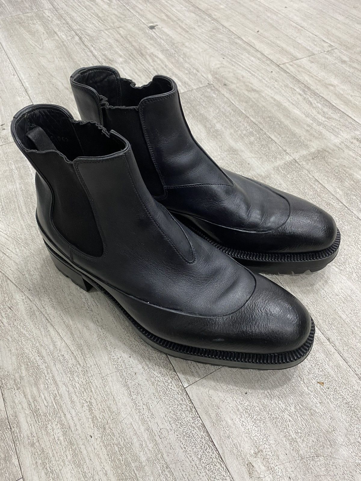 Prada Prada fw12 ruber chelsea boots leather Size US 10 / EU 43 - 6 Thumbnail
