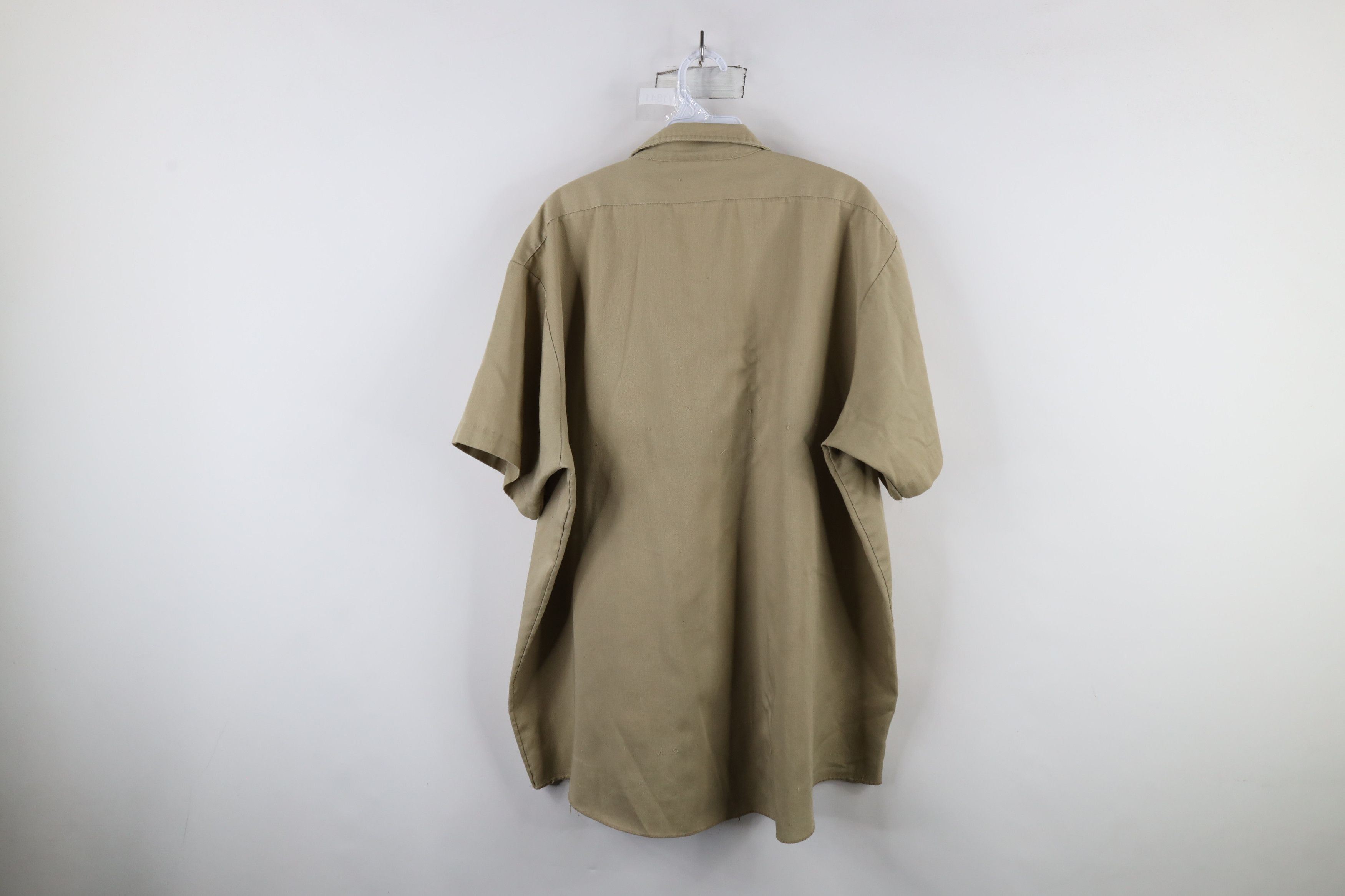 Dickies × Vintage Vintage 90s Dickies Workwear Mechanic Button Shirt USA Size US XXL / EU 58 / 5 - 11 Thumbnail