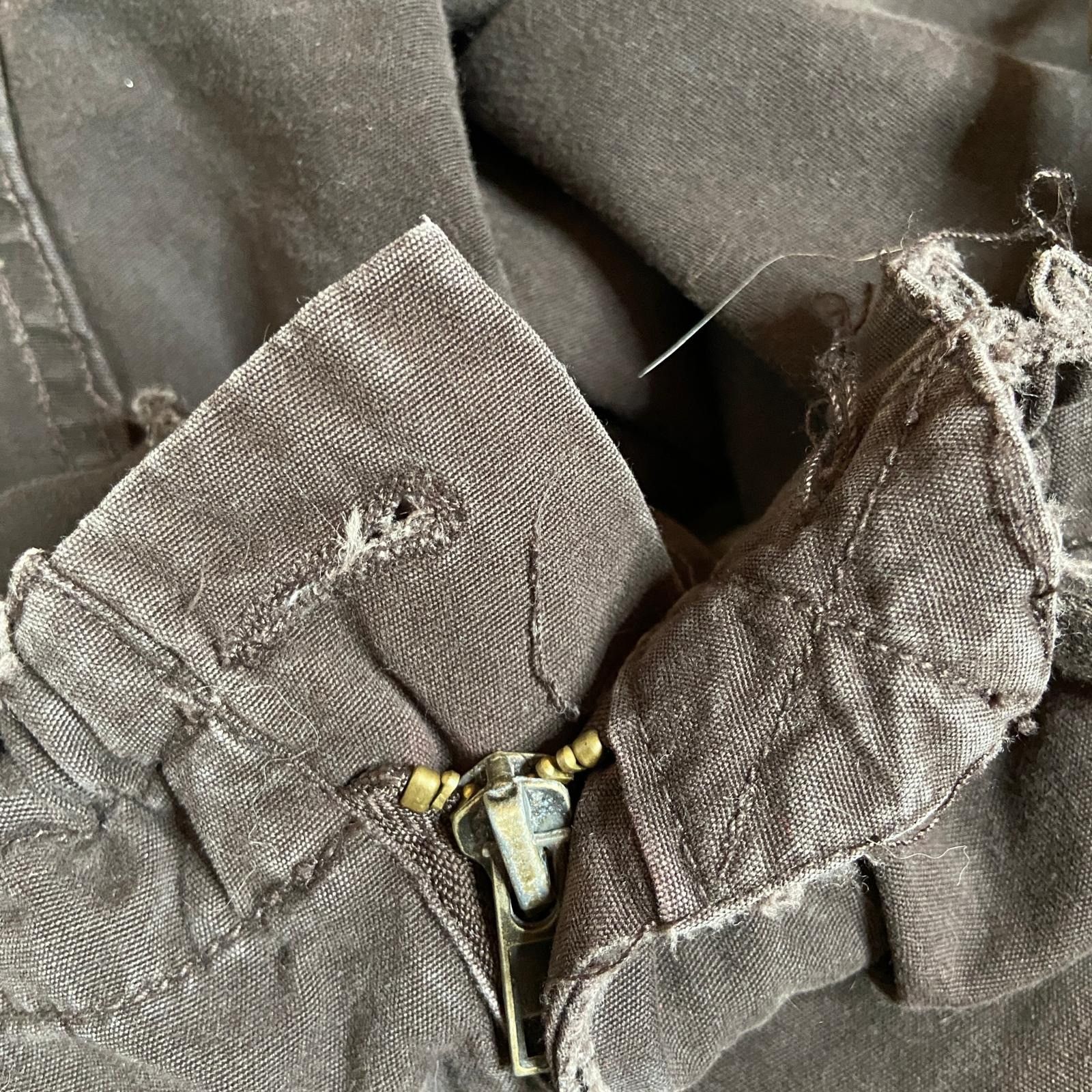 Ringspun Vintage 2000s Distressed Grapic Printed Cargo Pants Size US 32 / EU 48 - 11 Thumbnail