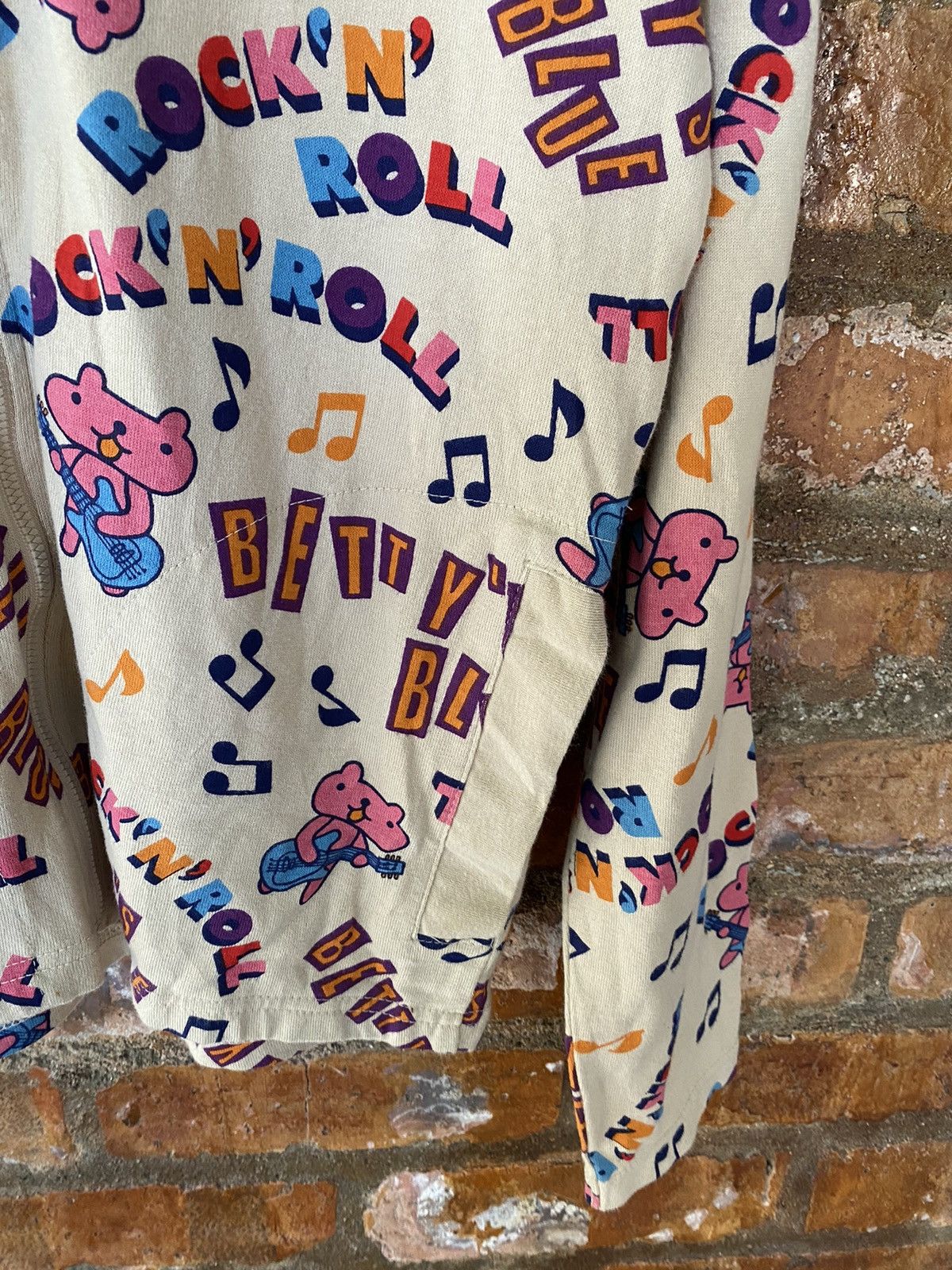 Angel Blue 2000s Betty Blue Rock n Role lights hoodie Size M / US 6-8 / IT 42-44 - 7 Thumbnail