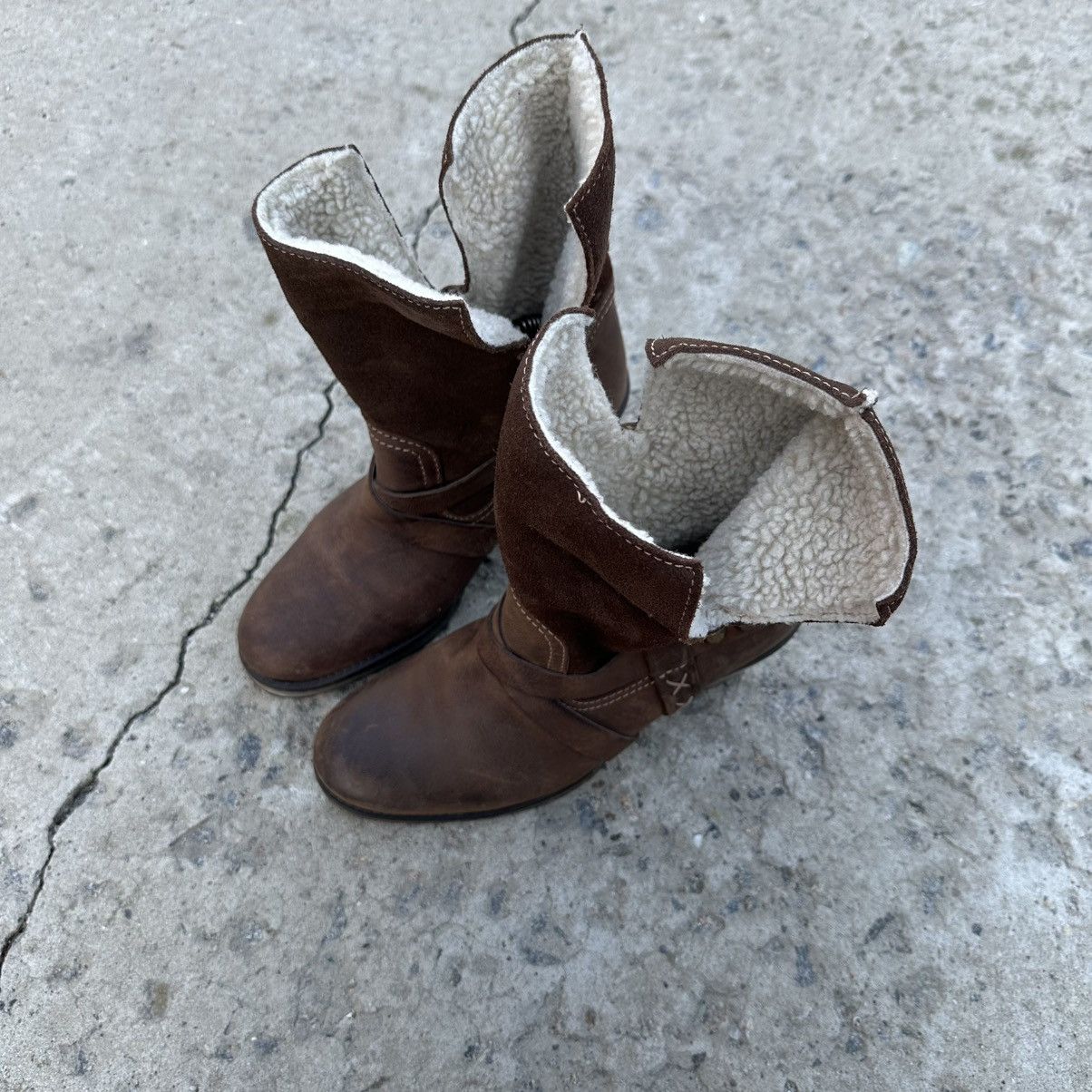 Hypebeast Vintage Women’s Leather Boots Tamari’s Size 39 Winter Y2K Size US 9 / IT 39 - 8 Thumbnail